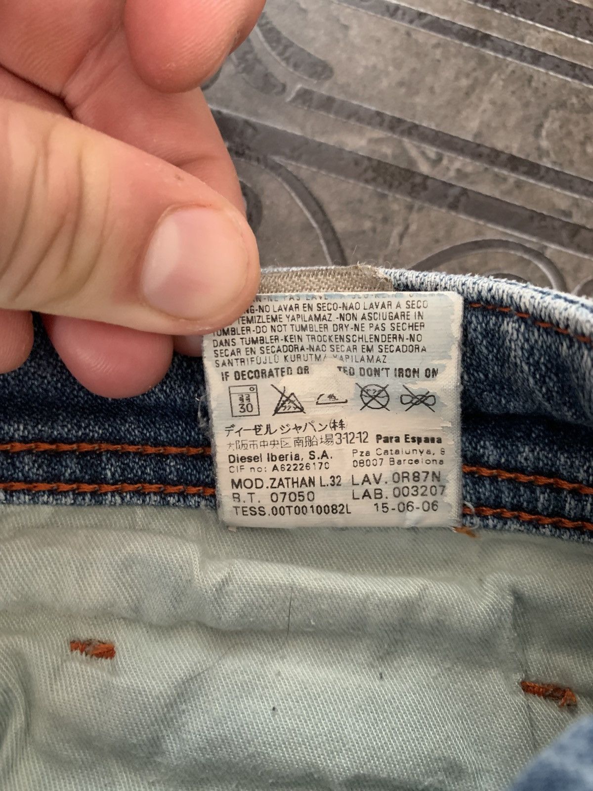 Diesel × Hysteric Glamour × If Six Was Nine Rare vintage If Six Was Nine Style Flared Diesel jeans Y2K Size US 33 - 12 Thumbnail