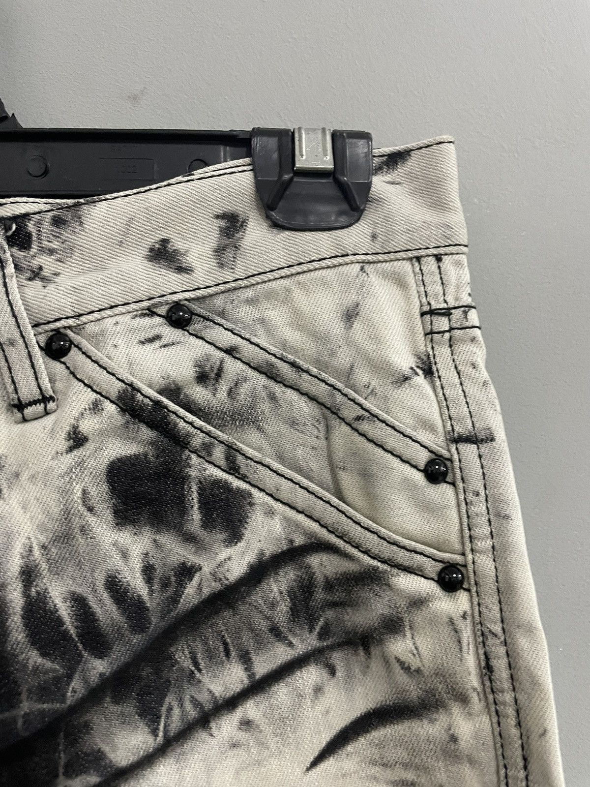 semanticdesign SEMANTIC DESIGN Denim Pants Acid Wash Japan Size US 32 / EU 48 - 3 Thumbnail