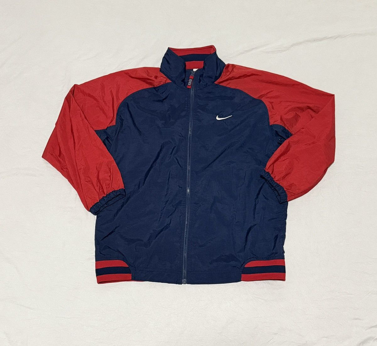 Nike Vintage 90s nike windbreaker Size US L / EU 52-54 / 3 - 1 Thumbnail