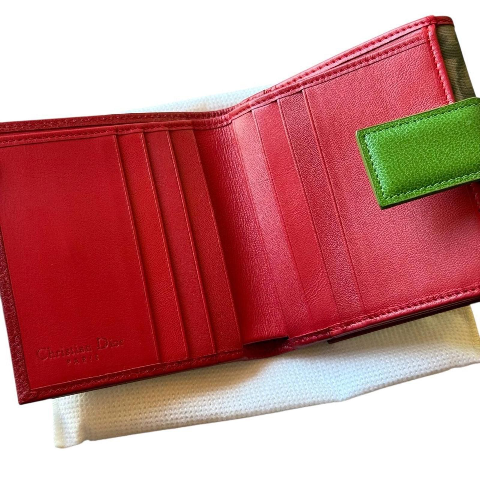 Christian Dior Monsieur christian dior 2000s rasta wallet Size ONE SIZE - 5 Thumbnail