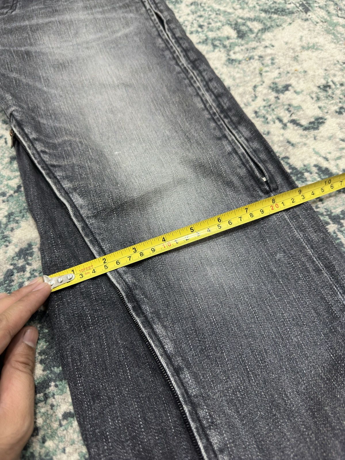ato Aatoo Modeled By Masayori Matsumo Hybrid Zipper Flared Denim Size US 32 / EU 48 - 20 Thumbnail