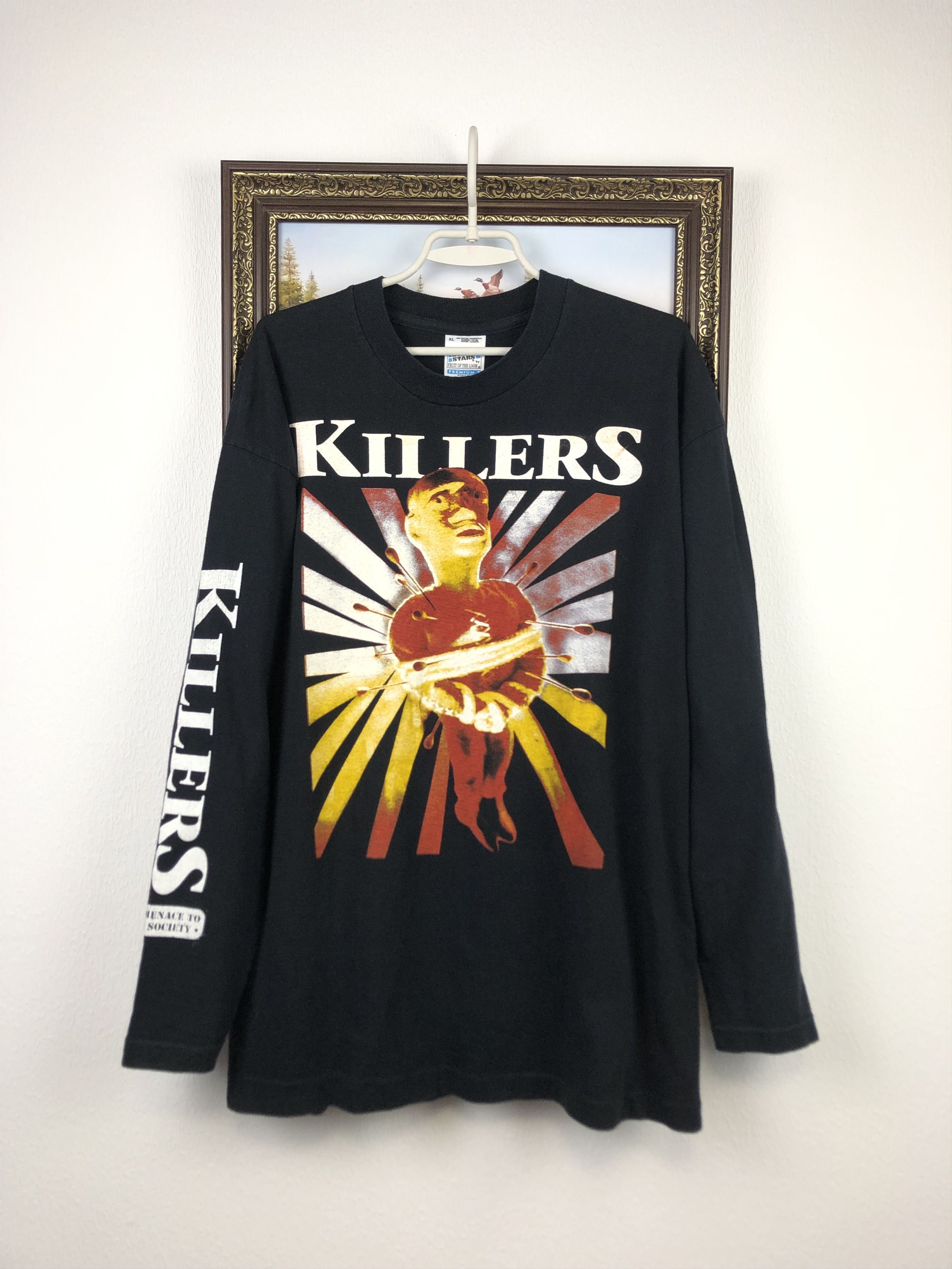 Band Tees Vintage Iron Maiden Killers Band Shirt Long Sleeve Ultimate Size US XL / EU 56 / 4 - 2 Thumbnail