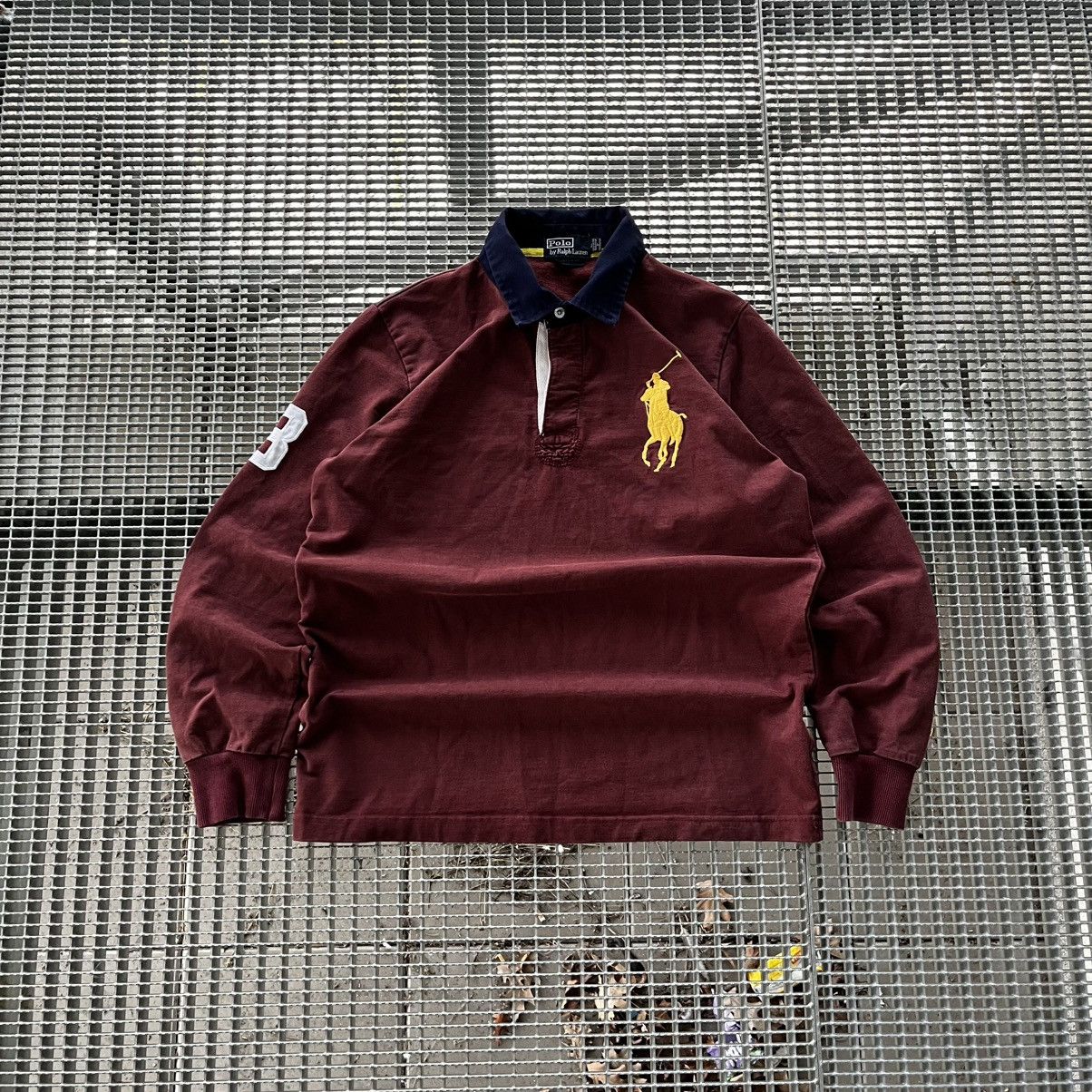 Polo Ralph Lauren Vintage Polo Ralph Lauren Rugby Shirt Big Pony Cheaf Keef Size US S / EU 44-46 / 1 - 1 Thumbnail