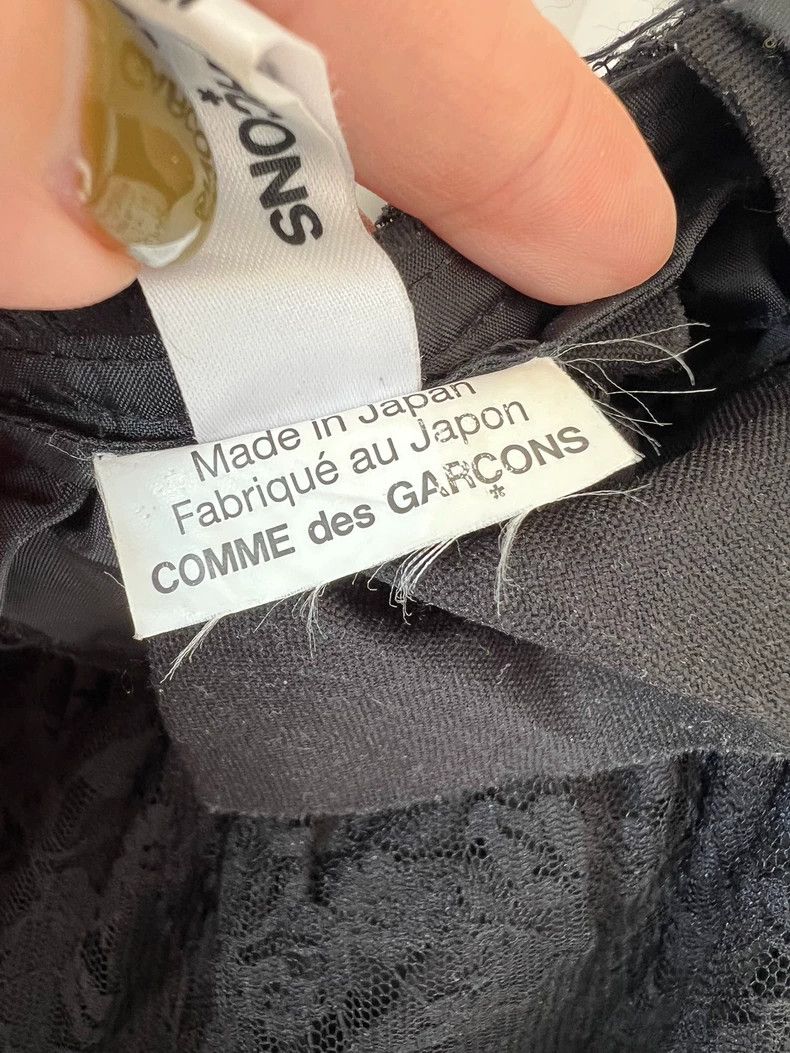 Comme des Garcons Comme Des Garcons Lace mesh skirt 2503-Nextarrow Size L / US 10 / IT 46 - 6 Thumbnail