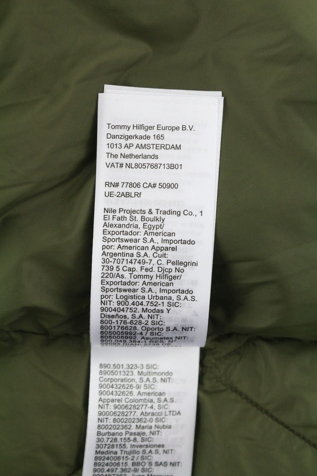 Tommy Hilfiger PACKABLE RECYCLED LINER M Khaki Green Padded Jacket 85621 Size US M / EU 48-50 / 2 - 15 Thumbnail