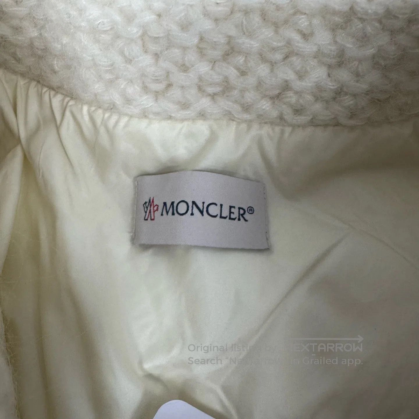 Moncler Moncler Cardigan Series: Knitted, Stand-up Collar Down Jac Size M / US 6-8 / IT 42-44 - 7 Thumbnail