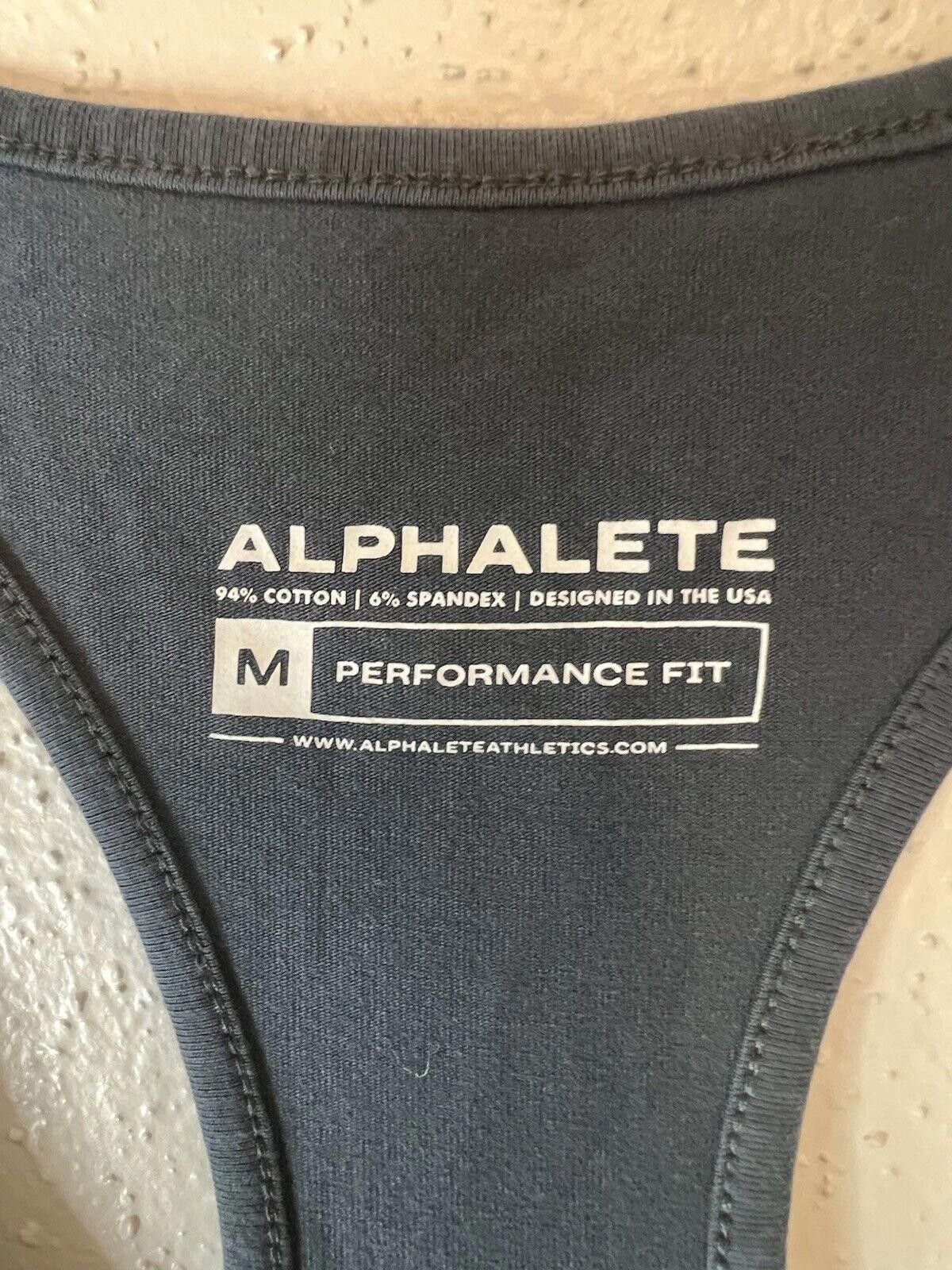Alphalete Athletics Alphalete Racerback Athletic Tank Top Fitted Sz M Size M / US 6-8 / IT 42-44 - 3 Thumbnail