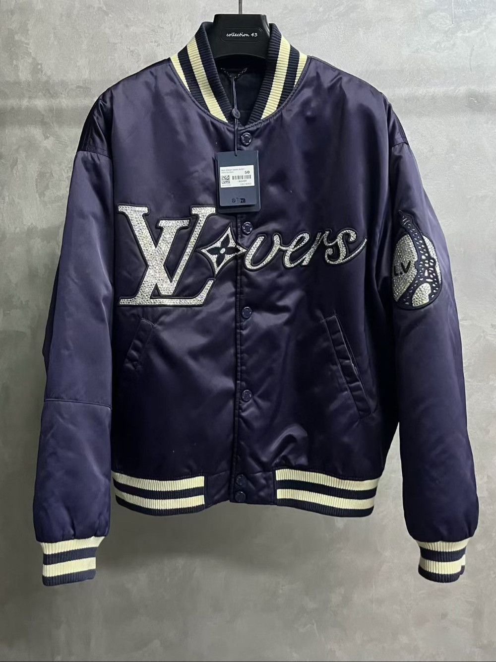 Louis Vuitton Louis Vuitton Embroidered Varsity Jacket Size 50 Size US M / EU 48-50 / 2 - 1 Thumbnail