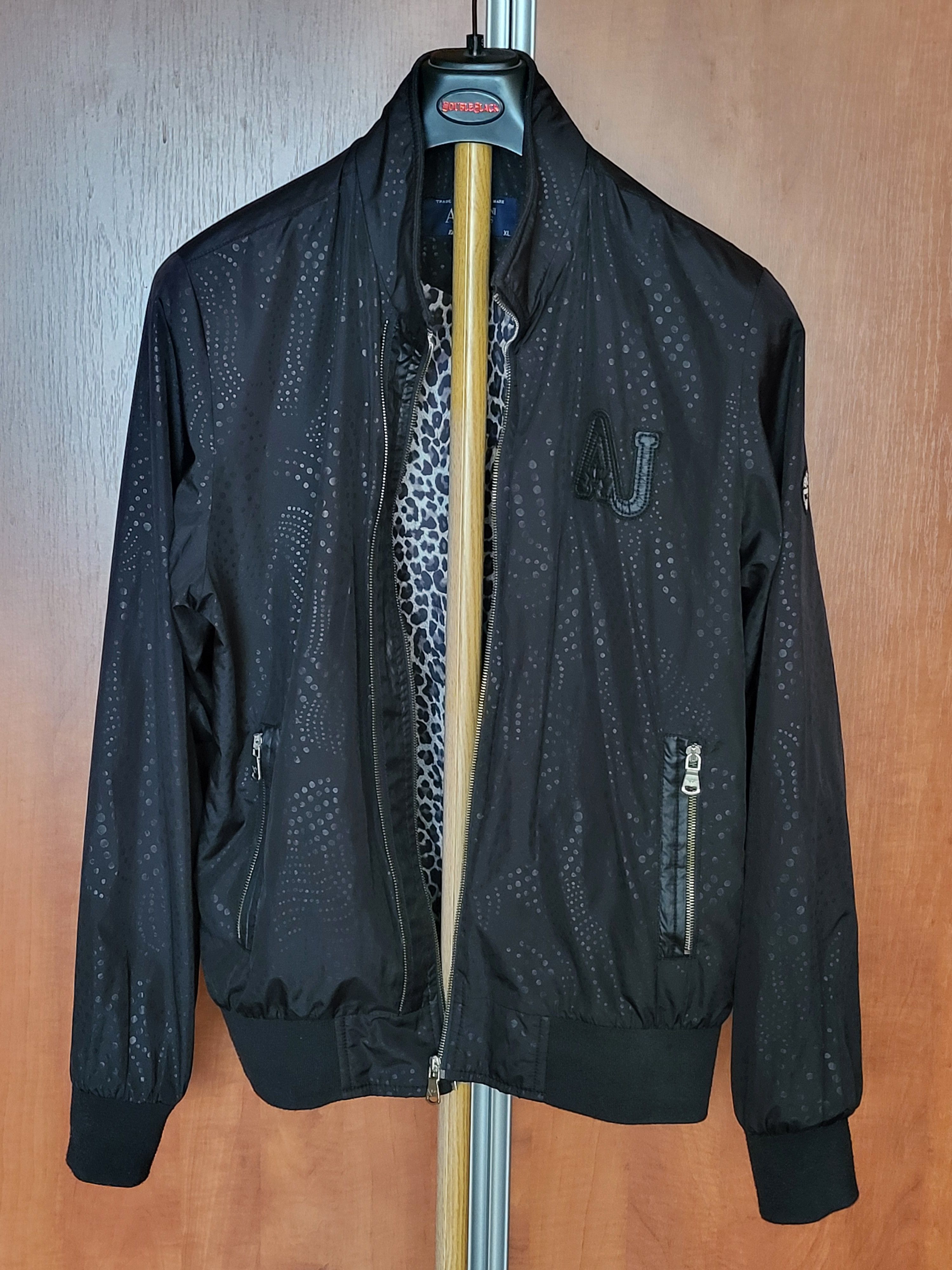Armani bomber Armani Jeans 🇮🇹 Italy.Size XL but fit L. Size US XL / EU 56 / 4 - 3 Thumbnail