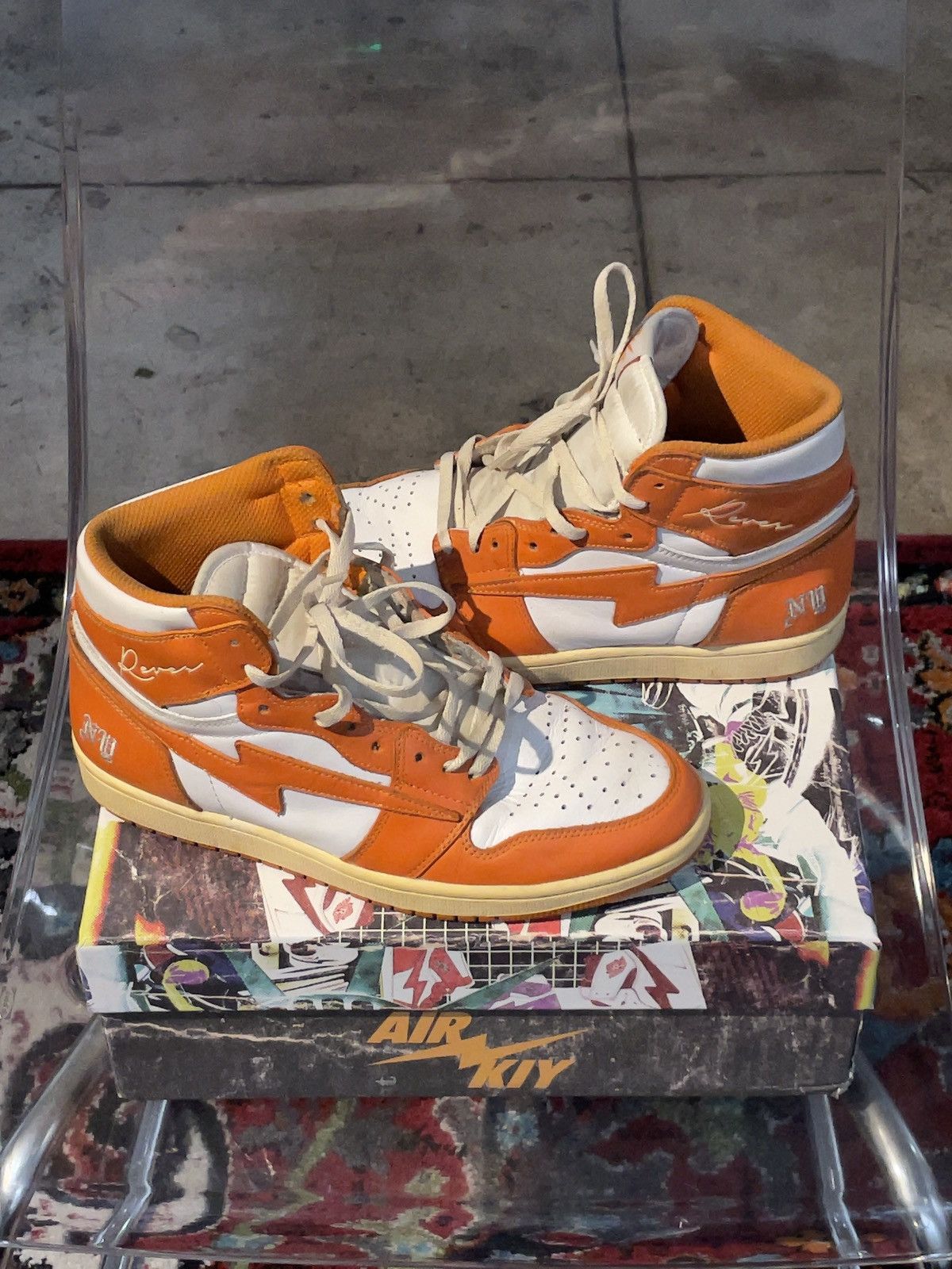 Reves Paris Reves Paris x Air Kiy ’85 Hi NY 9.5 w/Box Size US 9.5 / EU 42-43 - 1 Thumbnail