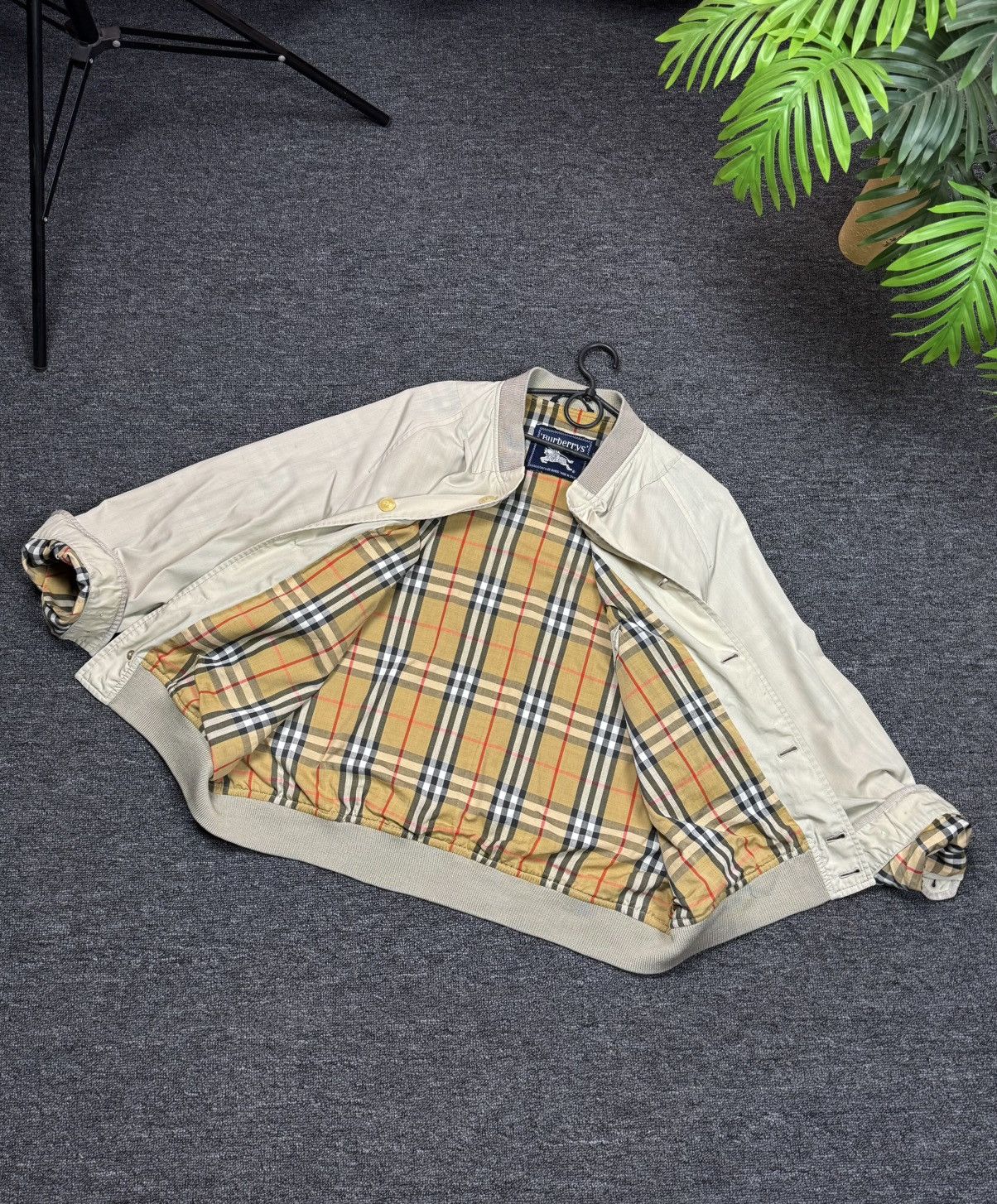 Burberry Archival Bomber 80s 90s VERE RARE