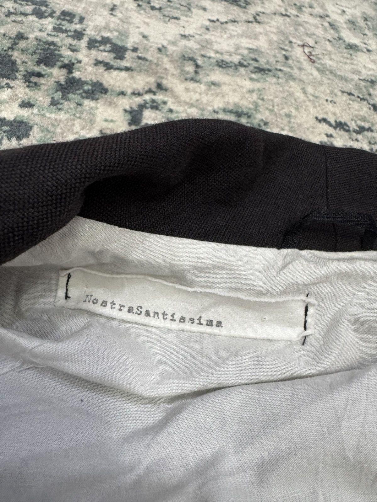 Nostra Santissima NOSTRA SANTISSIMA MIXED WOOL CASHMERE SINGLE BUTTON BLAZER Size S / US 4 / IT 40 - 10 Thumbnail
