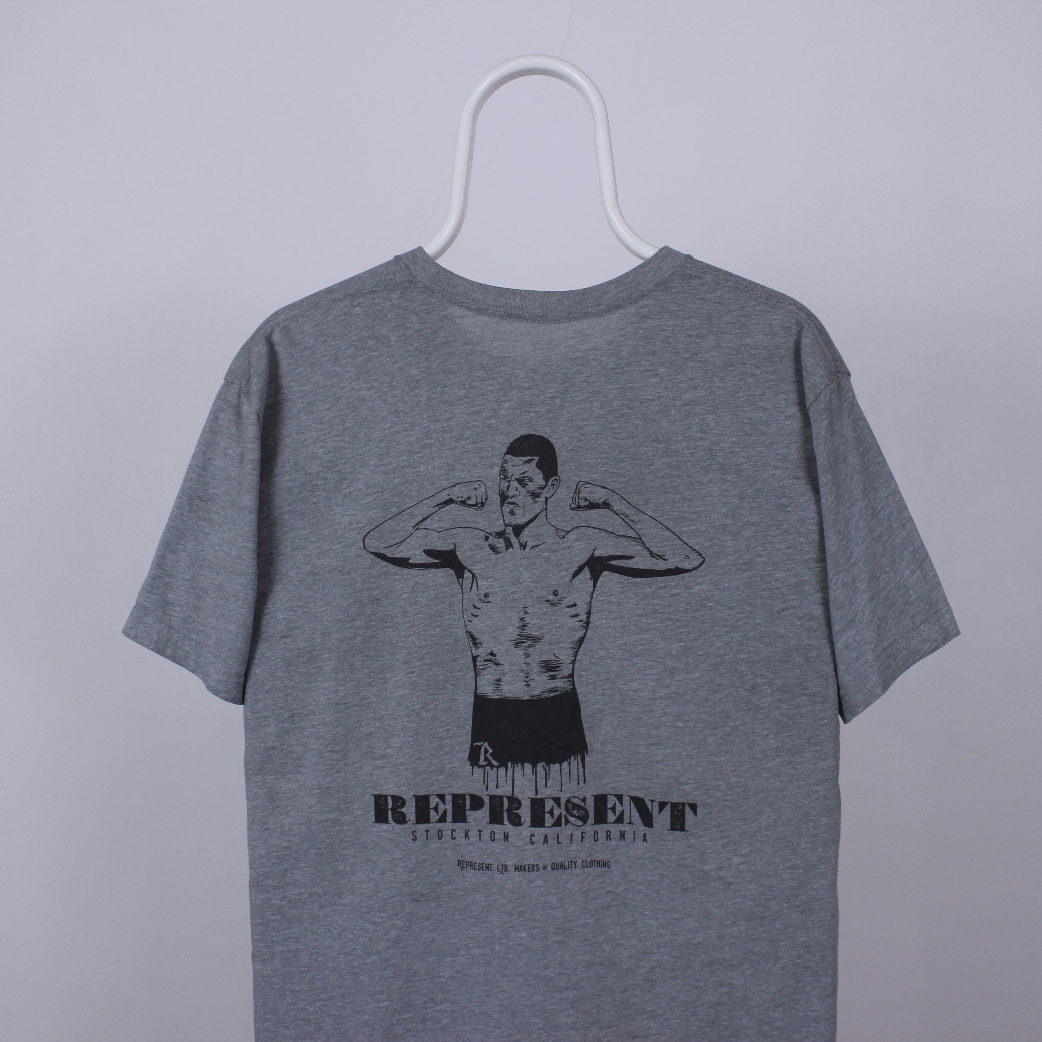 Represent Clo. Iron Maiden Number of Beast cotton and hemp T