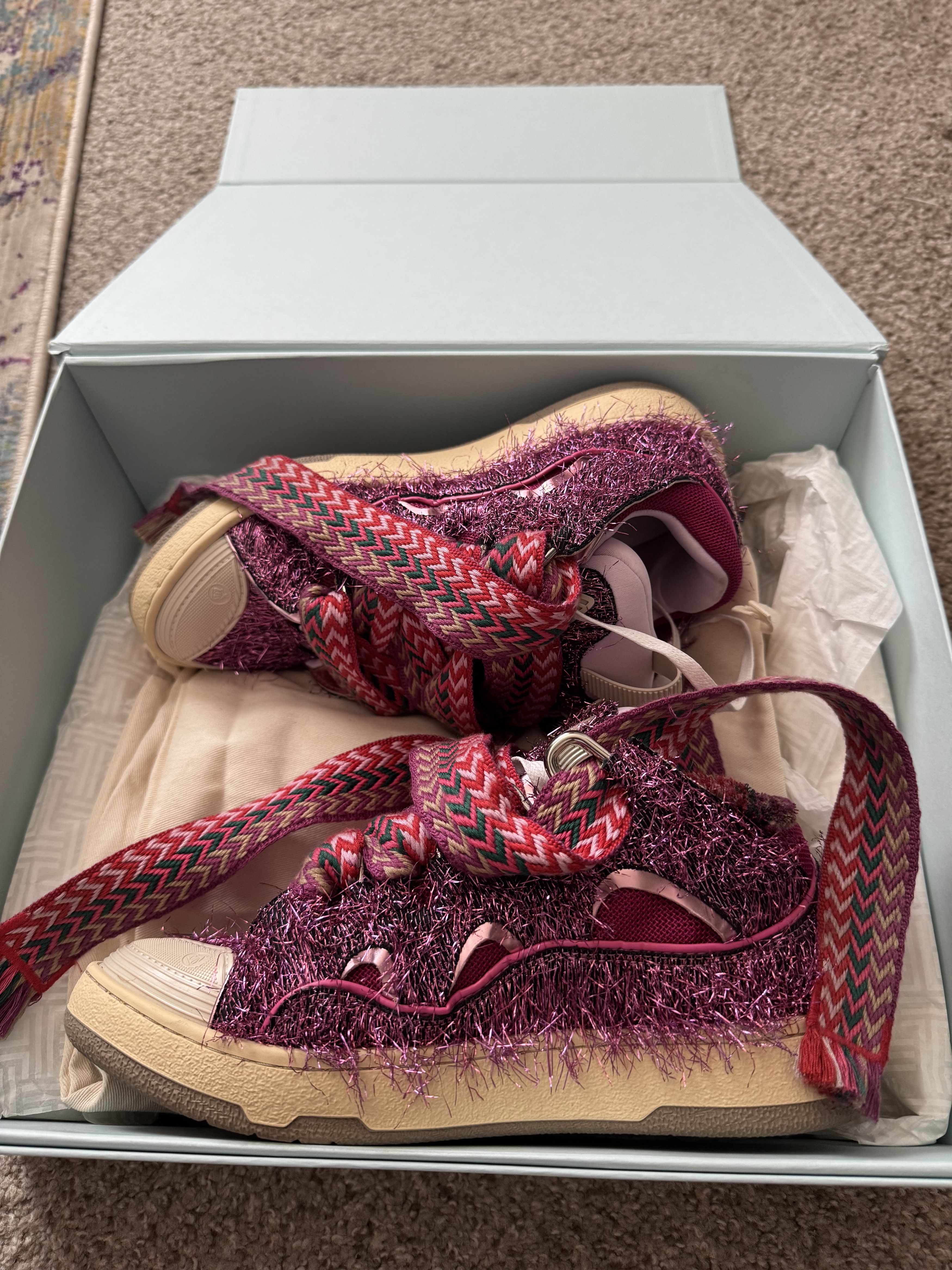 Lanvin Lanvin Curb Sneakers Size US 8.5 / IT 38.5 - 10 Thumbnail