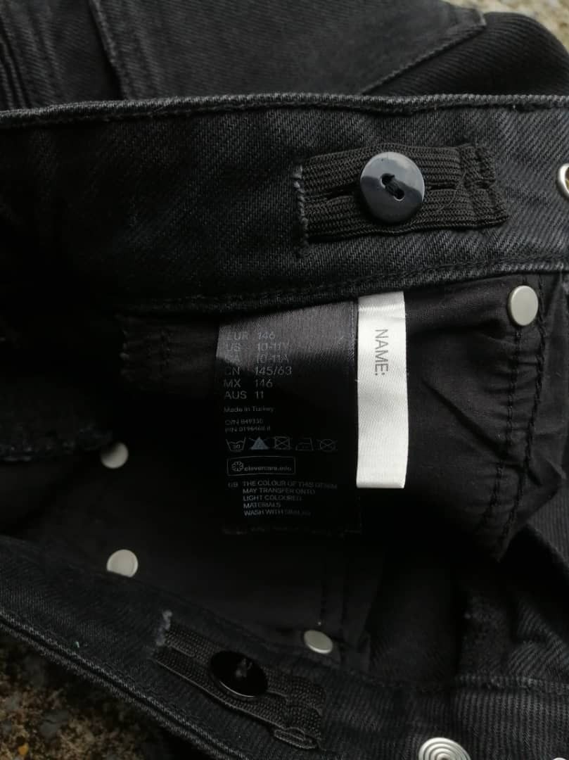 H&M × Isabel Marant Isabel Marant H&M Riders Black Jeans Size US 27 - 6 Thumbnail