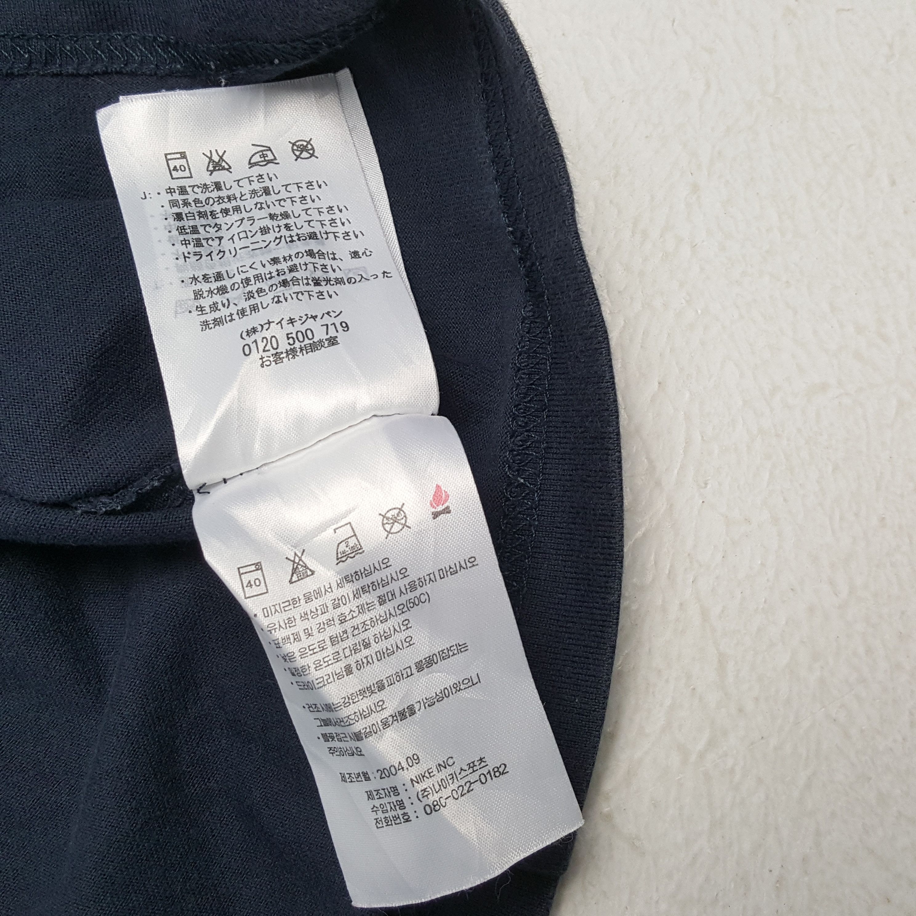 Nike × Vintage NIKE Small Logo Design Long Sleeve Tshirt Size US M / EU 48-50 / 2 - 7 Thumbnail