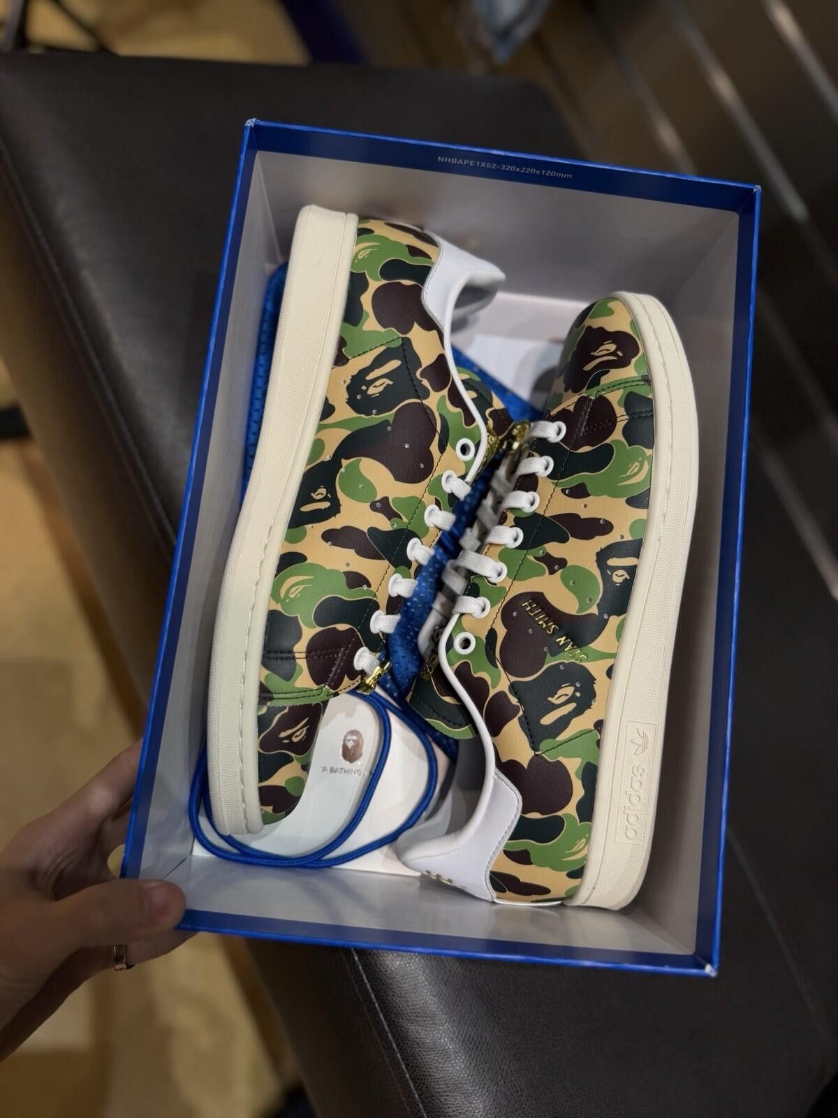 Adidas adidas BAPE x Stan Smith 30th Anniversary Size 9.5 Men’s New Size US 9.5 / EU 42-43 - 10 Thumbnail