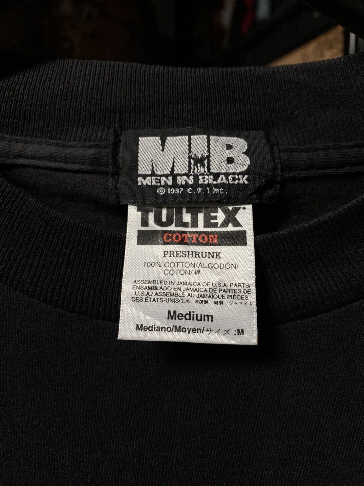 Vintage Vintage 1997 Men in Black Movie T-Shirt Rare Size Medium Size US M / EU 48-50 / 2 - 6 Thumbnail