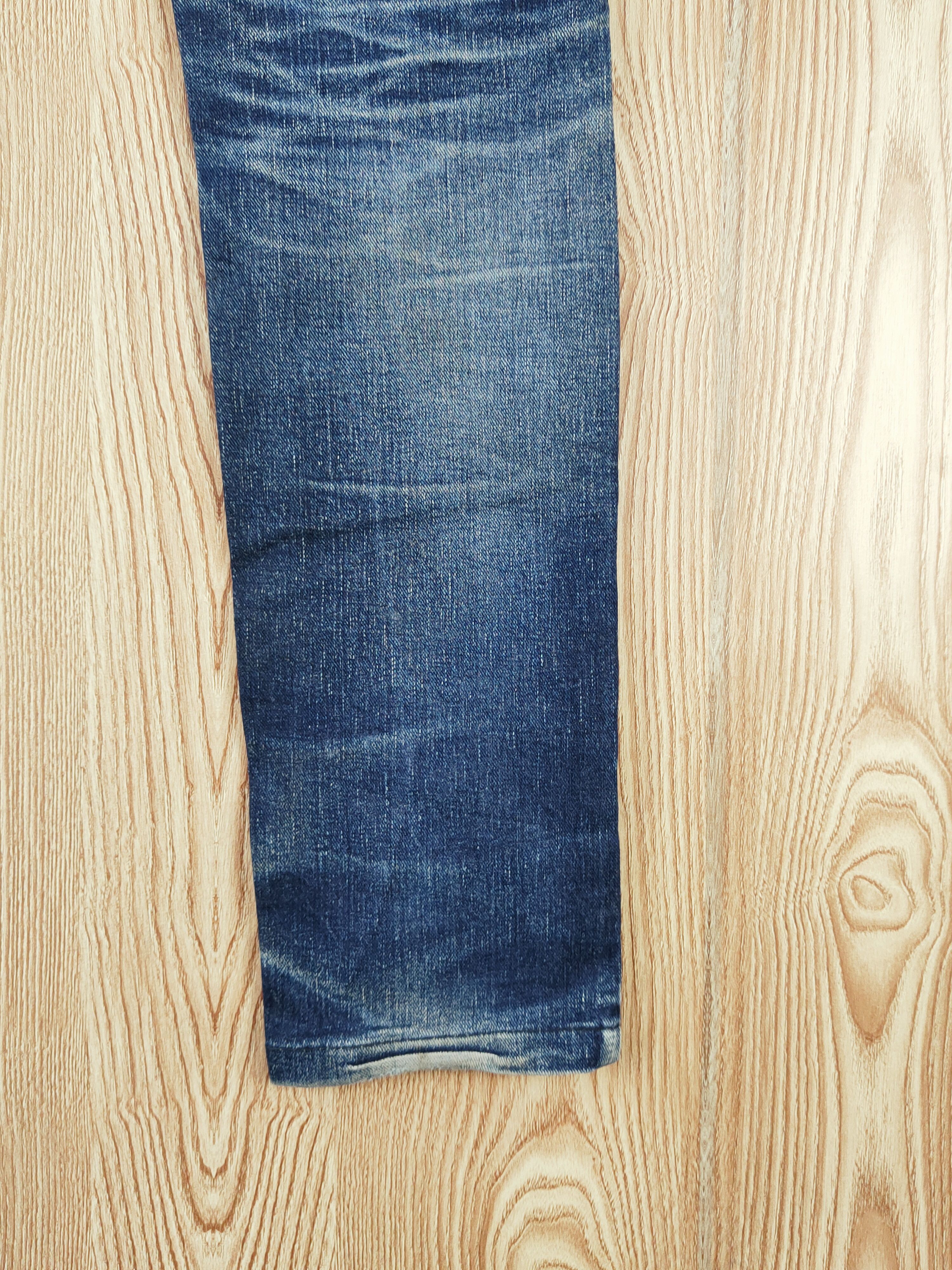 Japanese Brand Lee Dark Blue Distressed Ripped Jeans #W795 Size US 29 - 12 Thumbnail