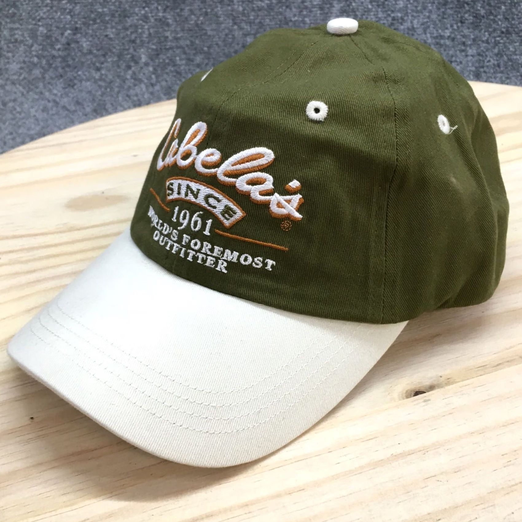 Vintage Cabelas Worlds Foremost Outfitter Baseball Cap - Green Cotton Mens - One Size - Condition: Good - Ships Fast Size ONE SIZE - 2 Thumbnail