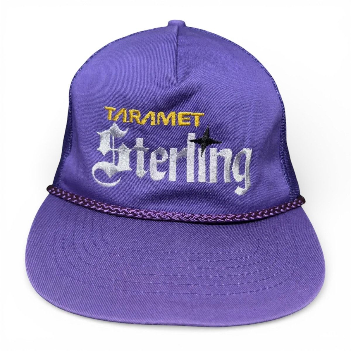Vintage Vintage 90s Taramet Sterling Embroidered Logo Snapback Hat Size ONE SIZE - 1 Thumbnail