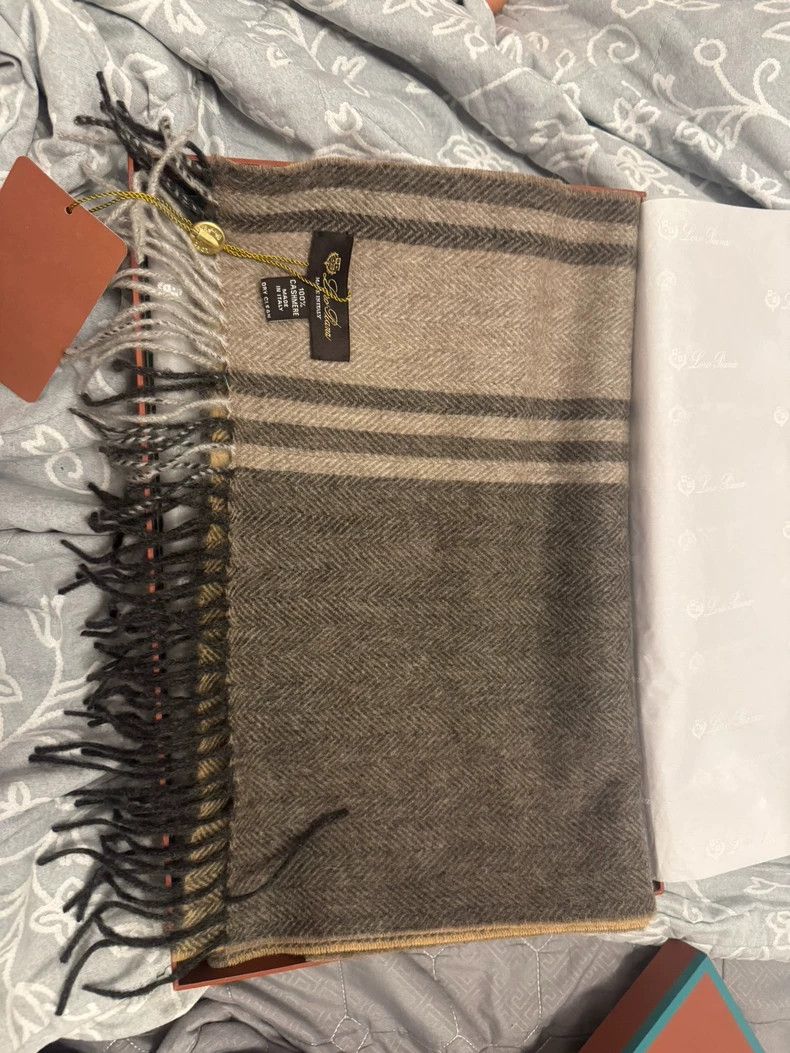 Loro Piana LORO PIANA 100% cashmere scarf Size ONE SIZE - 6 Thumbnail