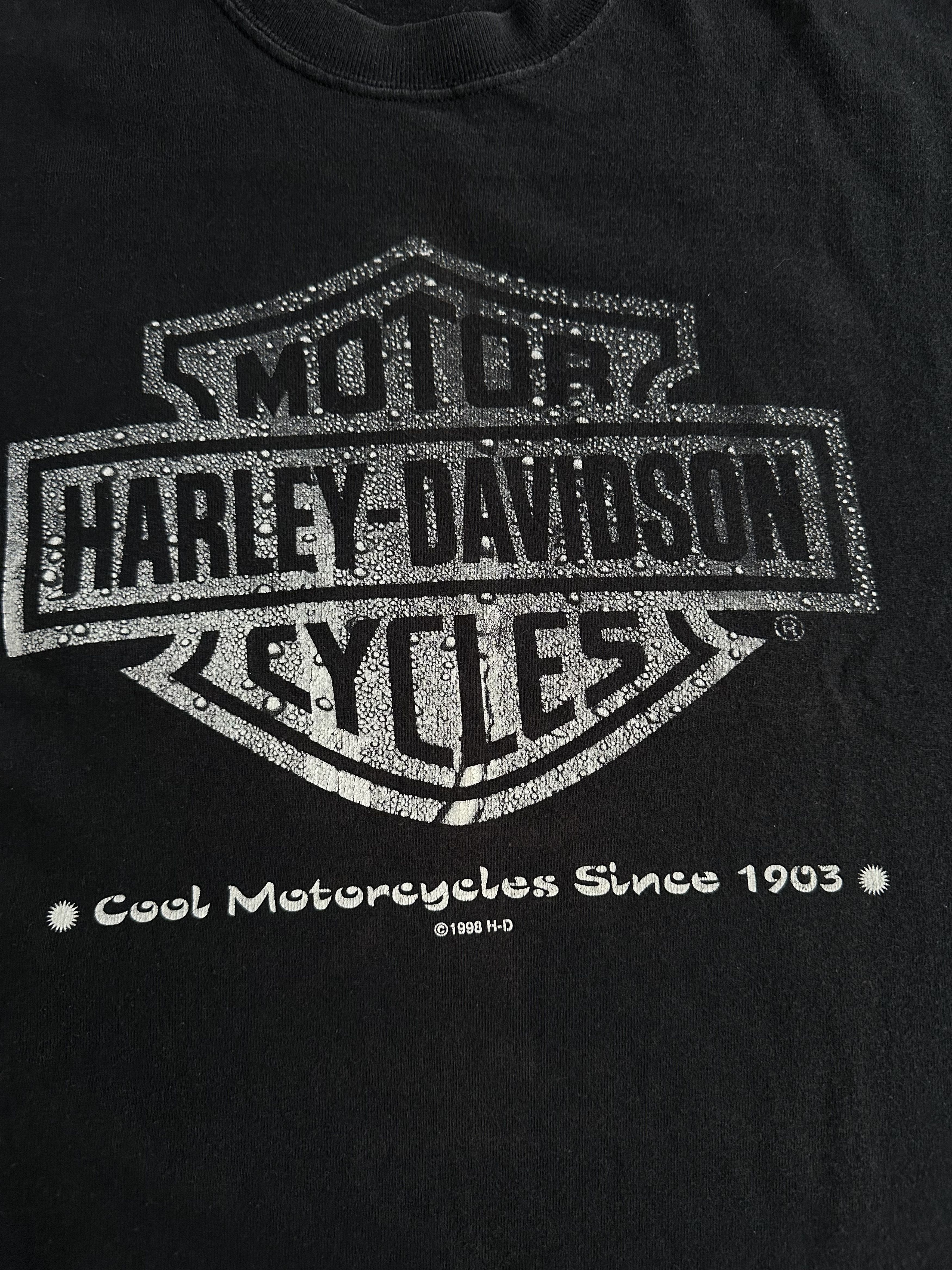 Harley Davidson × Vintage Harley Davidson 1998 vintage t shirt Size US L / EU 52-54 / 3 - 2 Thumbnail