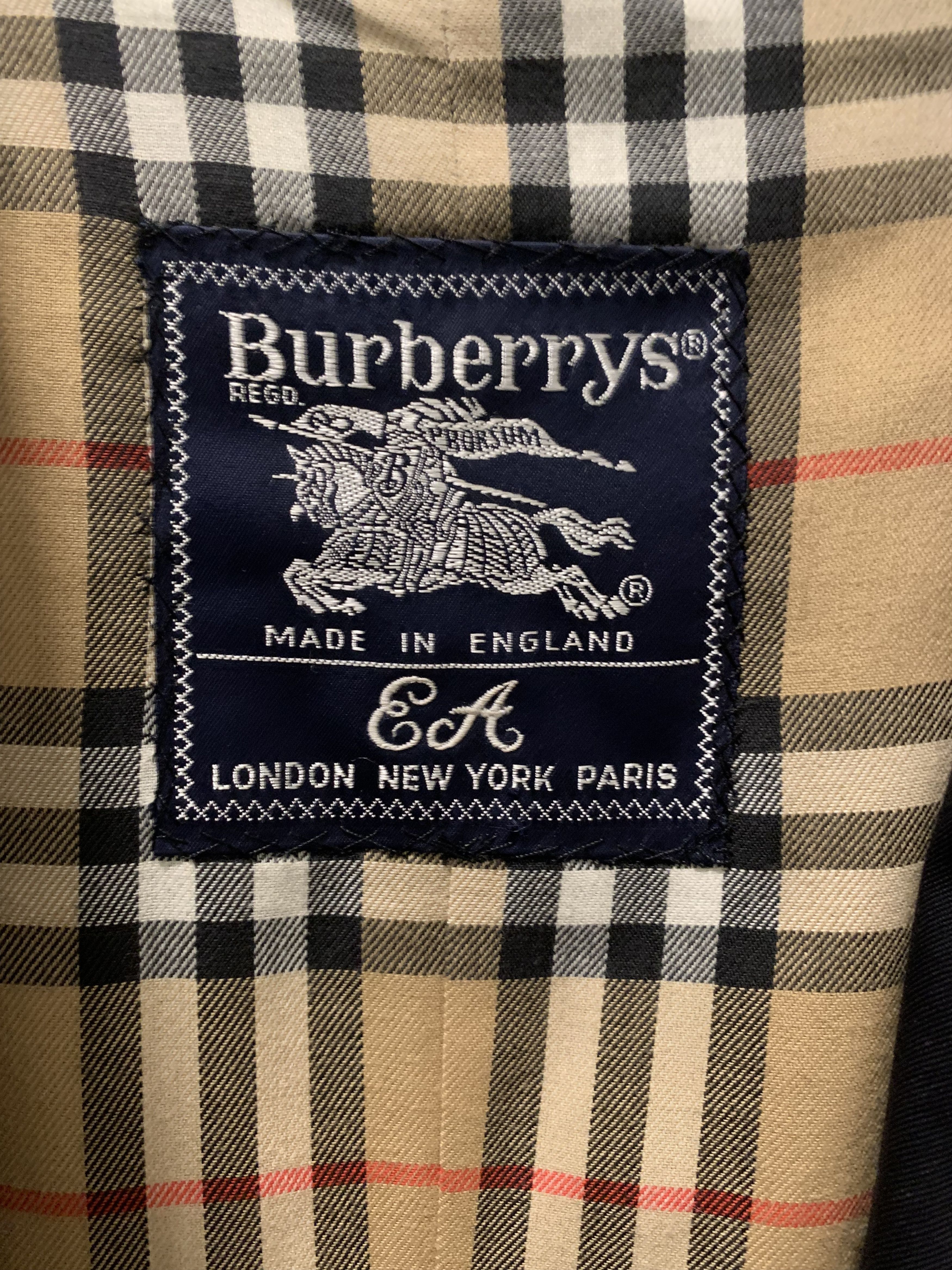 Burberry burburry trench jacket rare vintage Size US M / EU 48-50 / 2 - 4 Thumbnail