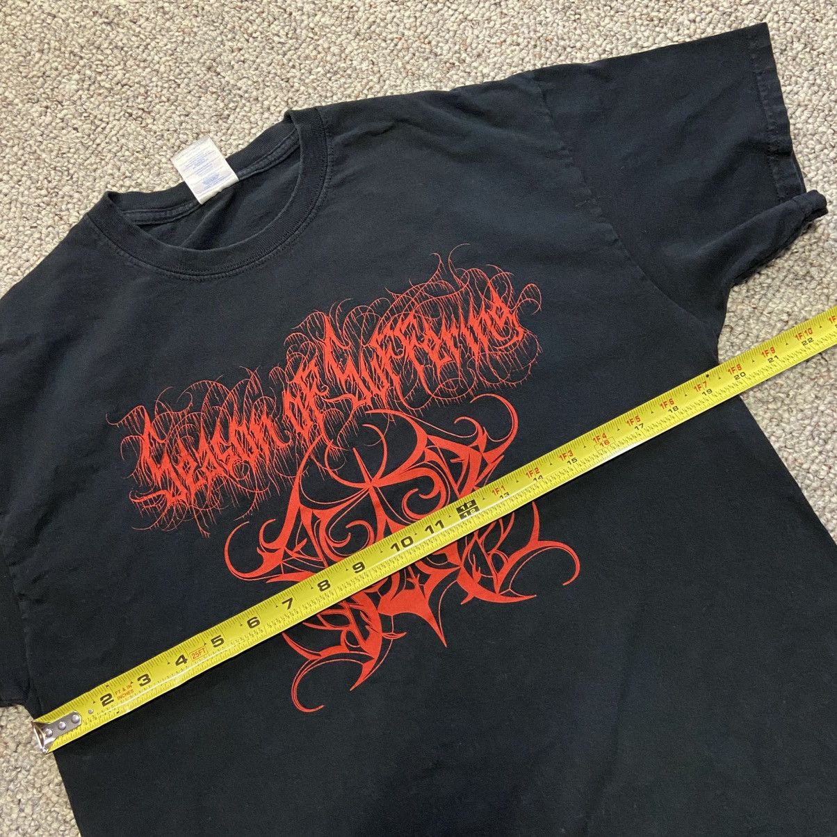 Band Tees Season of Suffering death metal band t shirt Size US L / EU 52-54 / 3 - 5 Thumbnail