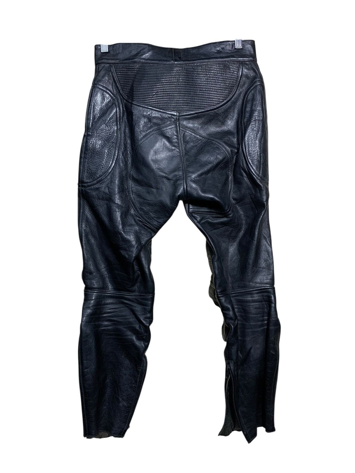 Sports Specialties 🔥VTG GENUINE LEATHER RACING PANTS WITH PADDING KNEE Size US 34 / EU 50 - 5 Thumbnail
