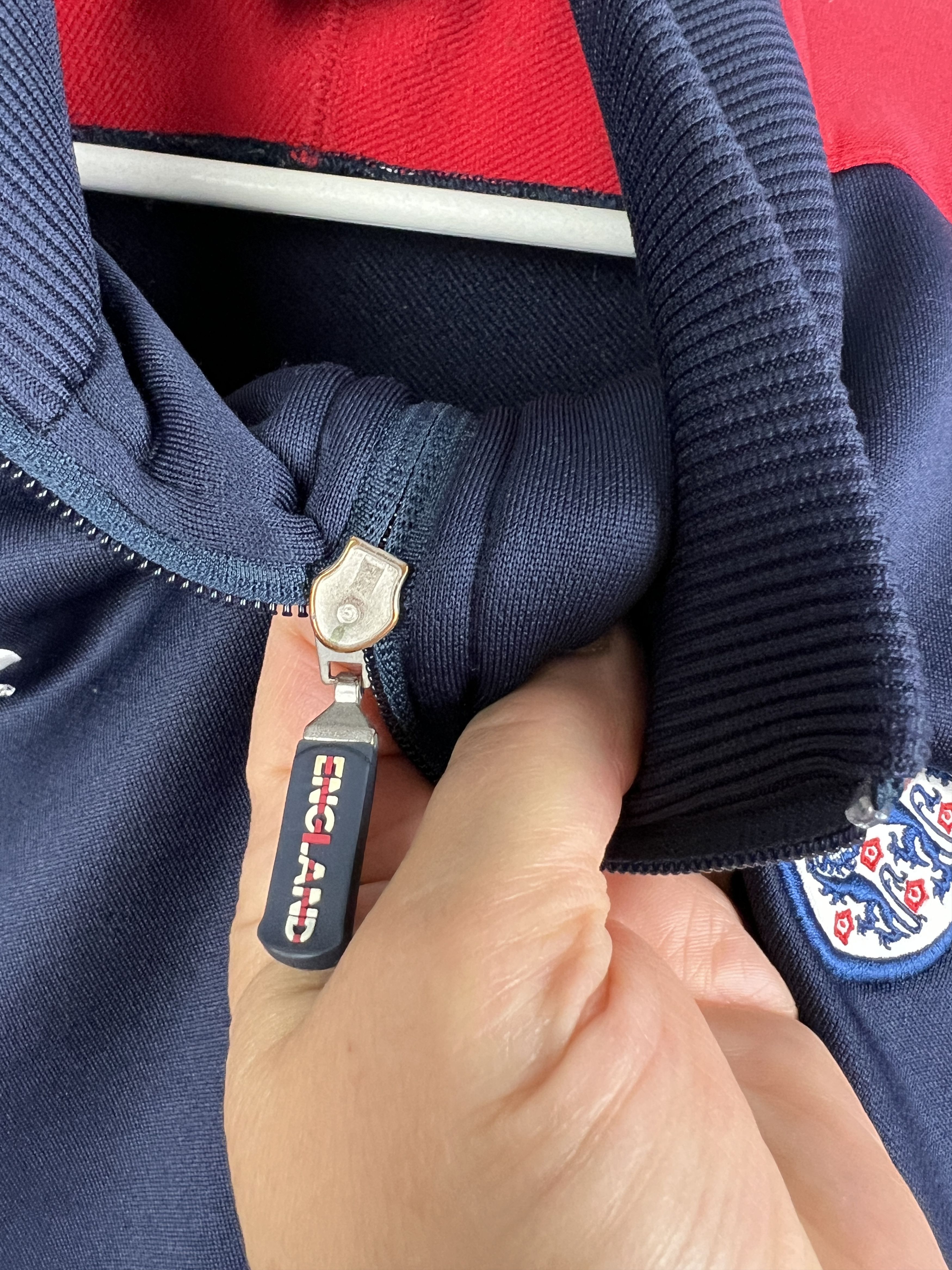 Umbro England Football Train Track Top Jacket National Team Rare Size US L / EU 52-54 / 3 - 4 Thumbnail