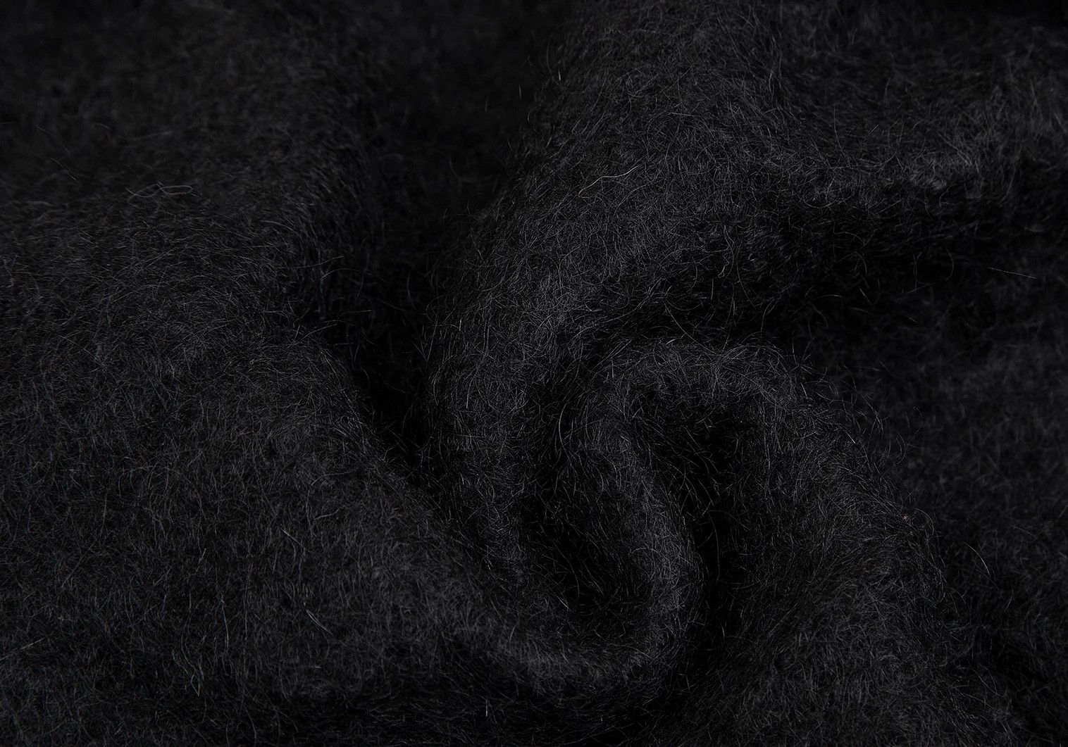 Jean Paul Gaultier Mohair Back Open Knit in Black Size 48 Size US M / EU 48-50 / 2 - 9 Thumbnail