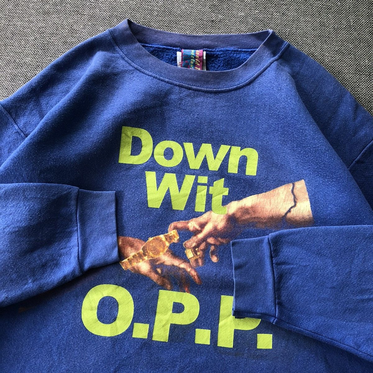 Vintage Down Wit "O.P.P" by Naughty by Nature Sweatshirt Size US M / EU 48-50 / 2 - 4 Thumbnail