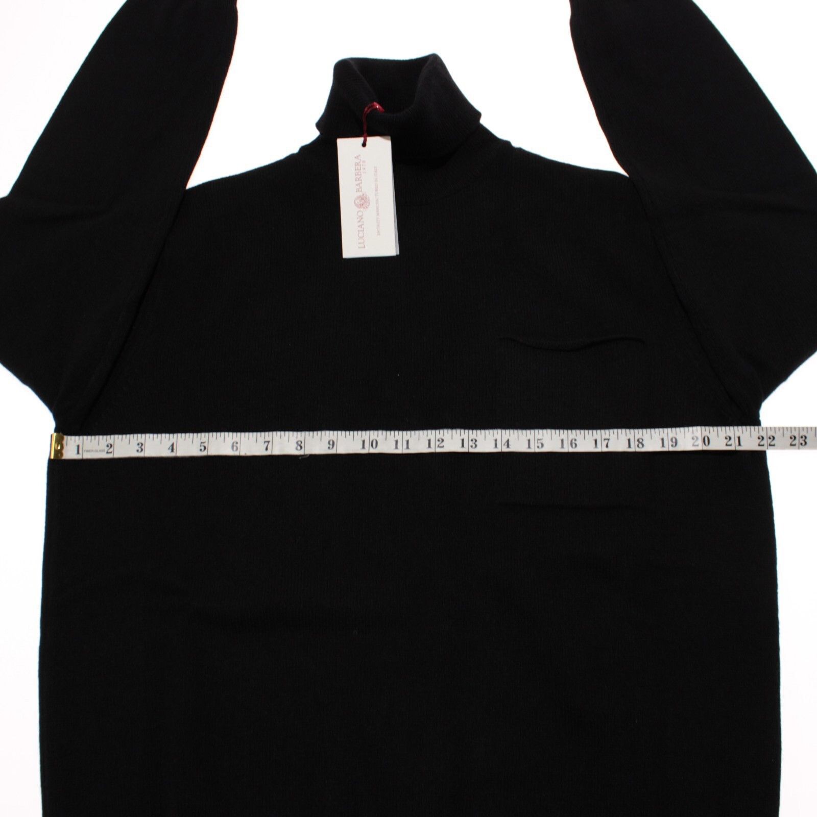 Luciano Barbera Luciano Barbera Sweater Size US XL in Black Size US XL / EU 56 / 4 - 4 Thumbnail