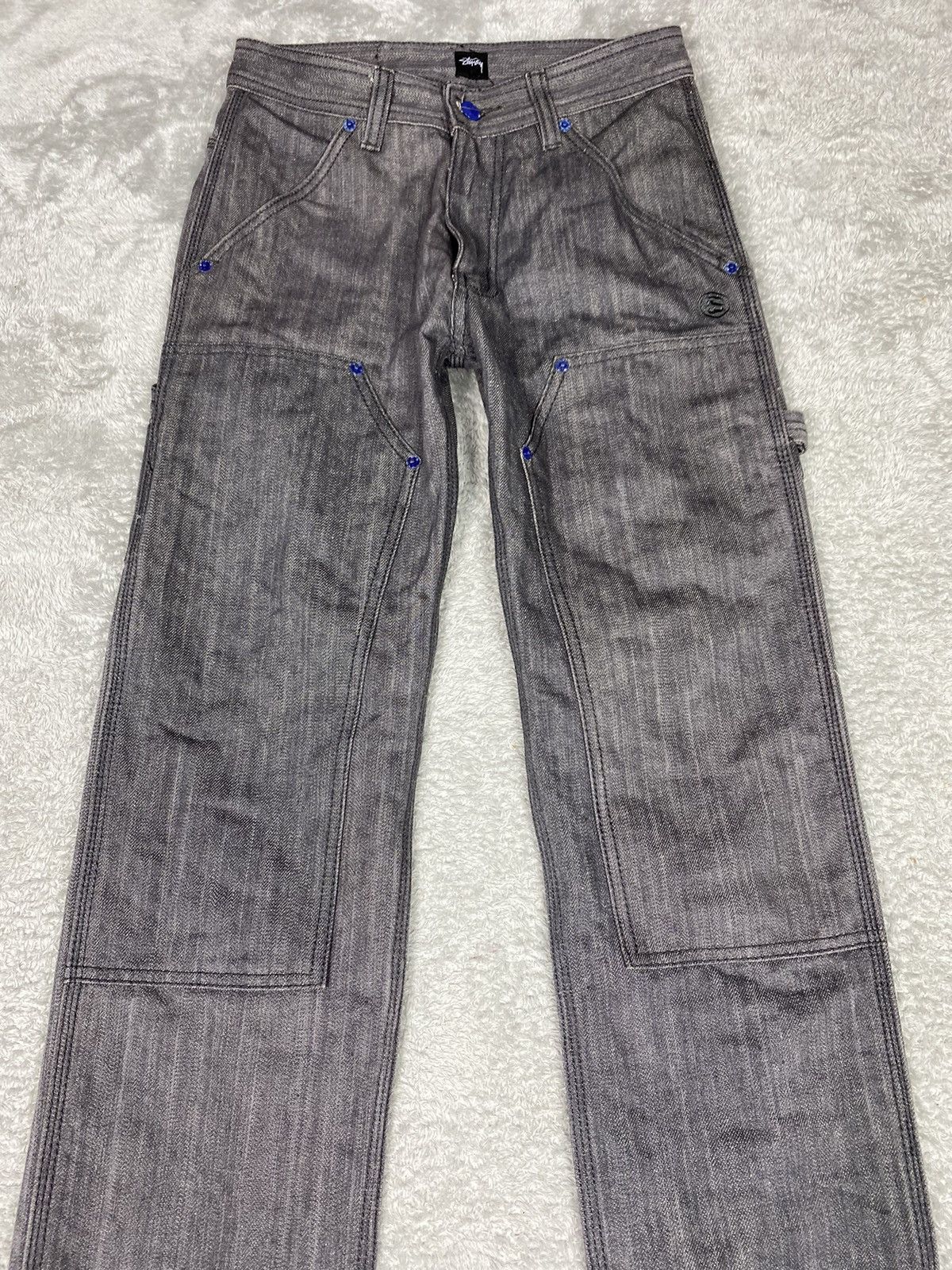 Levi's × Stussy Levi’s x Stussy Double Knee Jeans. S0263 Size US 28 / EU 44 - 3 Thumbnail