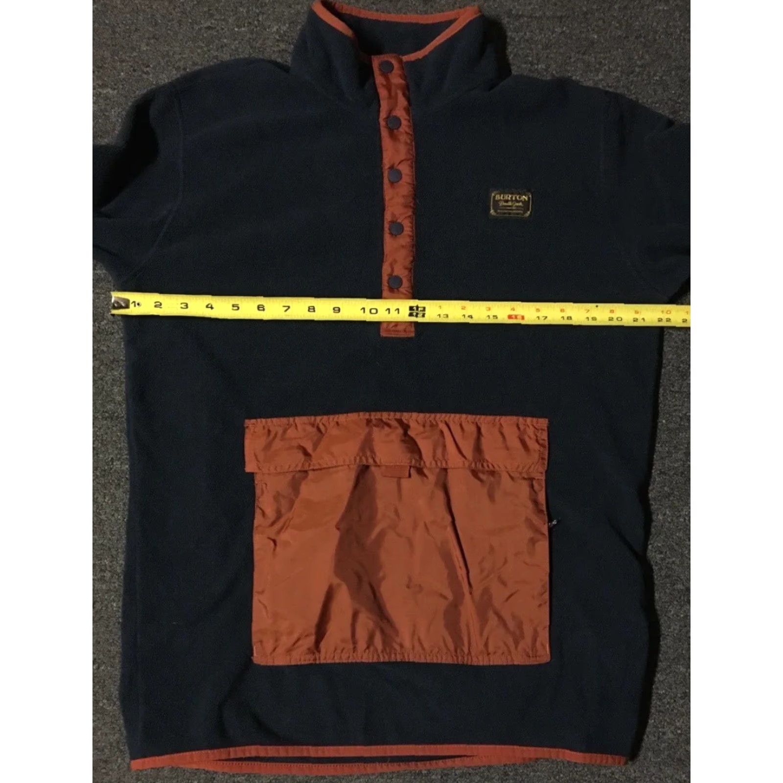 Burton VINTAGE Burton Dryride Snap T Fleece Jacket M Ski Snow Foursquare 90s Size US M / EU 48-50 / 2 - 5 Thumbnail