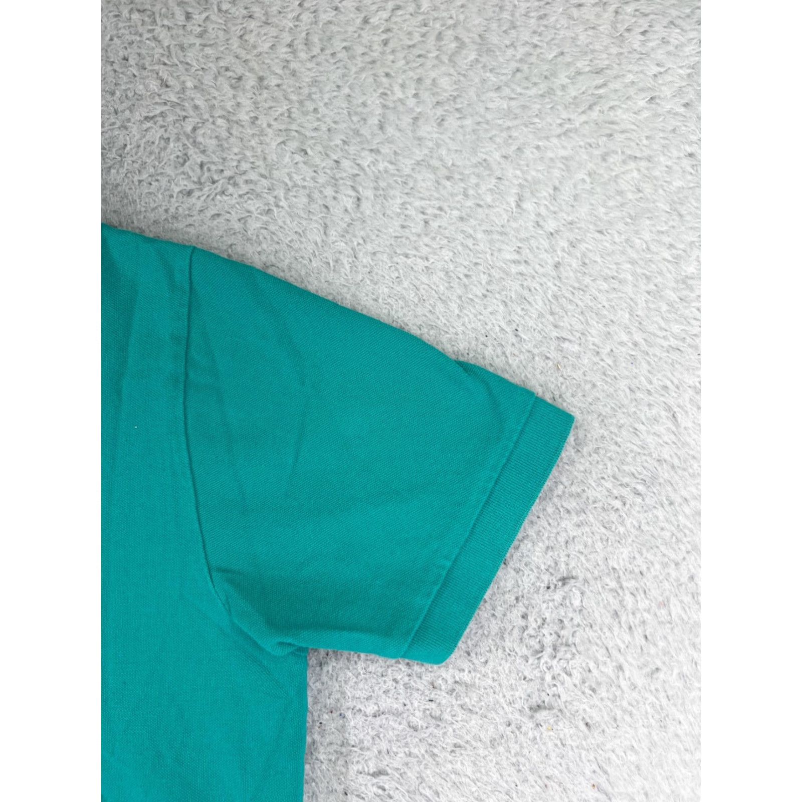 Ralph Lauren VINTAGE Ralph Lauren Polo Shirt Men XL Teal Green 100% Cotton Embroidered Logo Size US XL / EU 56 / 4 - 2 Thumbnail