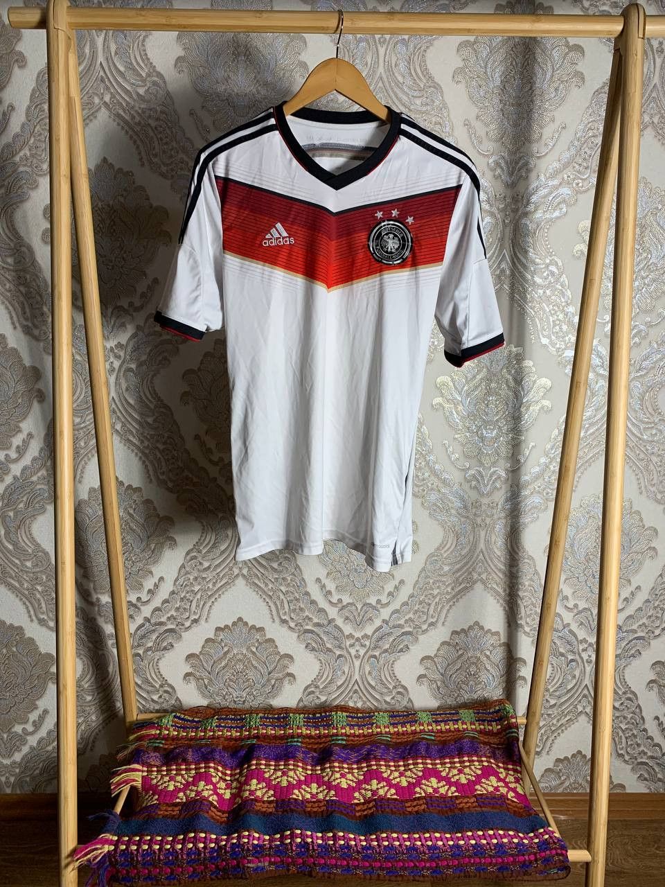 Adidas Vintage Adidas Germany Retro Soccer Jersey Bloke Y2K 90s Size US M / EU 48-50 / 2 - 1 Thumbnail