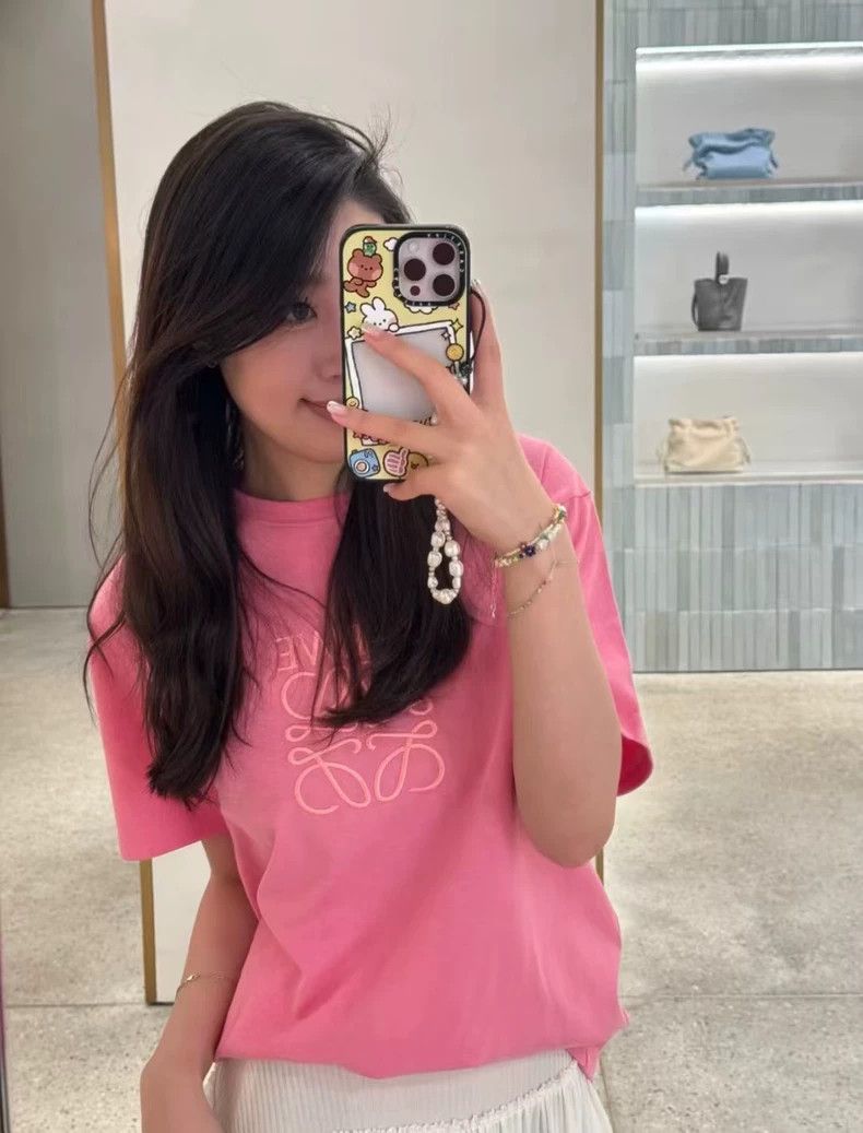 Loewe LOEWE Solid color large Logo short sleeve T-shirt Size XS / US 0-2 / IT 36-38 - 7 Thumbnail