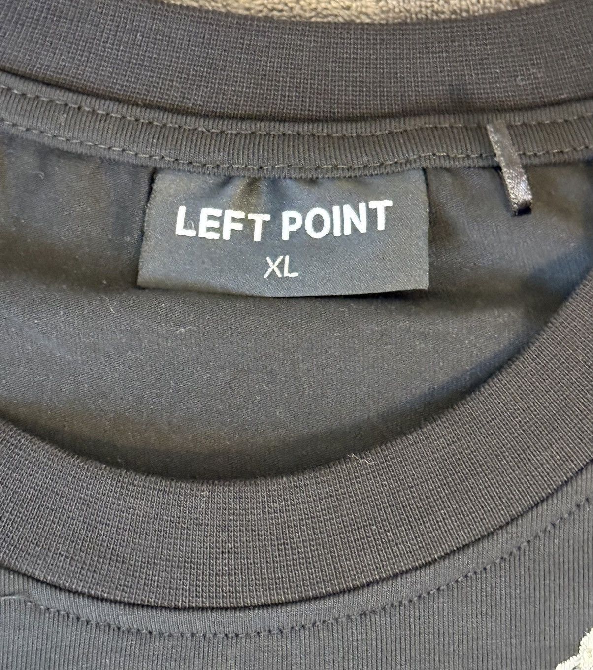 Other Left Point Graphic Chain Print T-Shirt Black XL Size US XL / EU 56 / 4 - 2 Thumbnail