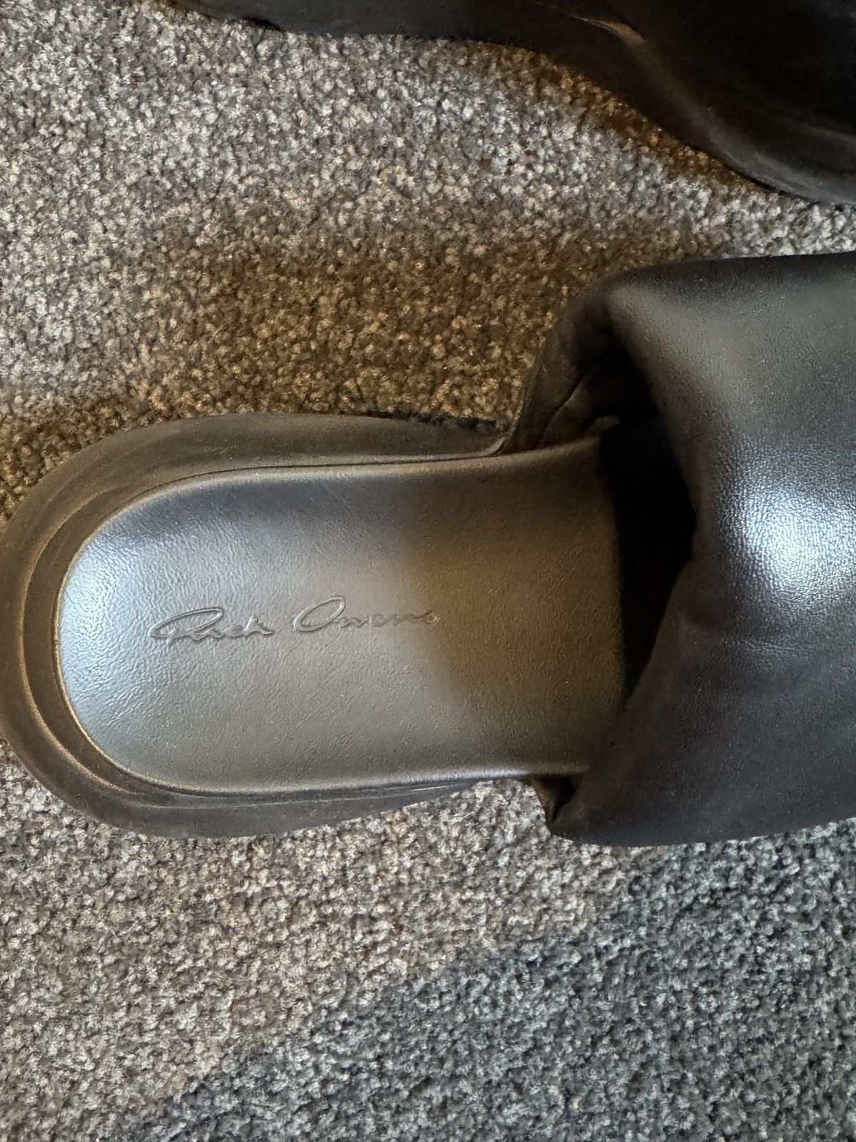 Rick Owens Rick Owen’s Geth Padded Slides Size US 6.5 / IT 36.5 - 5 Thumbnail