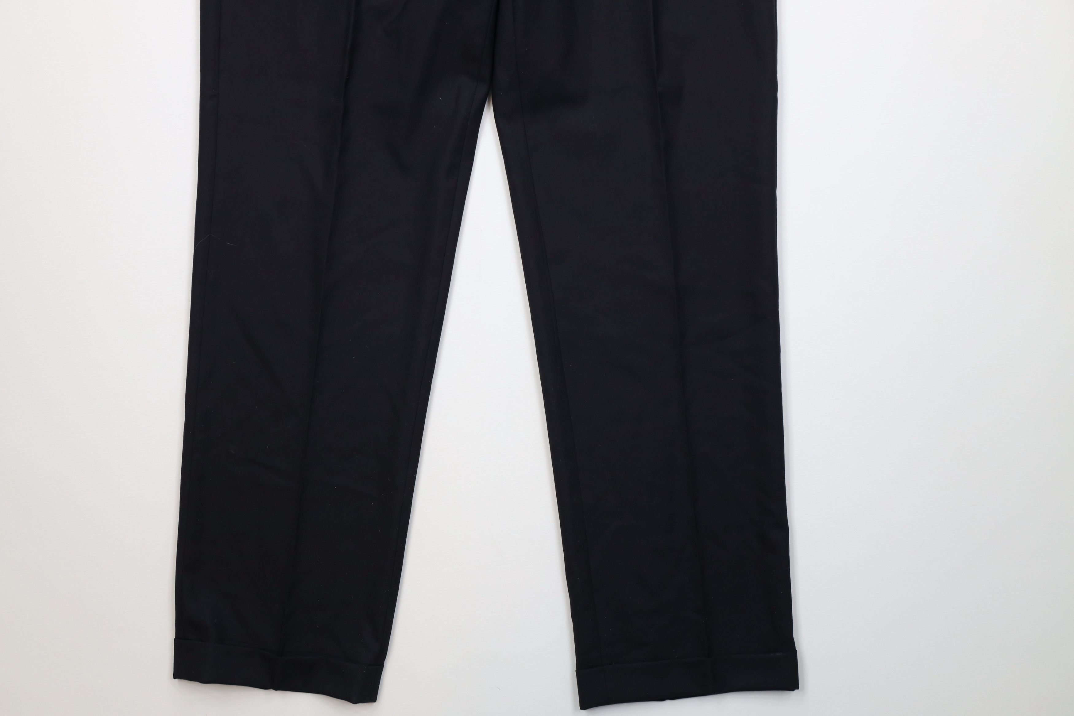 Brooks Brothers Brooks Brothers Mens Size 44L Wool 2 Piece Suit Wedding Navy Size 44L - 14 Thumbnail