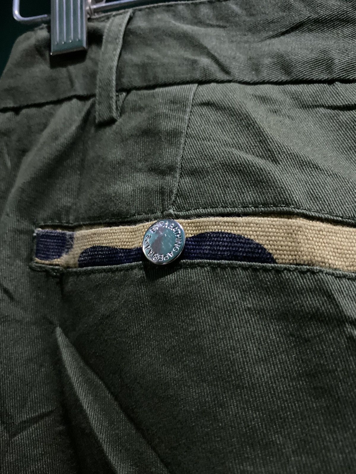 Aape AAPE BY A BATHING APE Camo Hem Shortpants Size US 30 / EU 46 - 6 Thumbnail