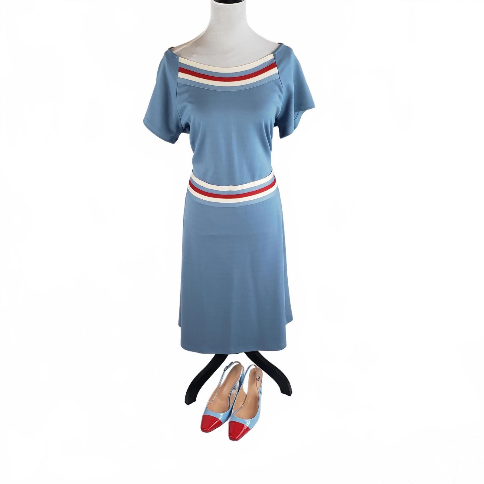 Designer RARE Mademoiselle YéYé Swinging 60s Style Dress NWT Size XL / US 12-14 / IT 48-50 - 1 Thumbnail