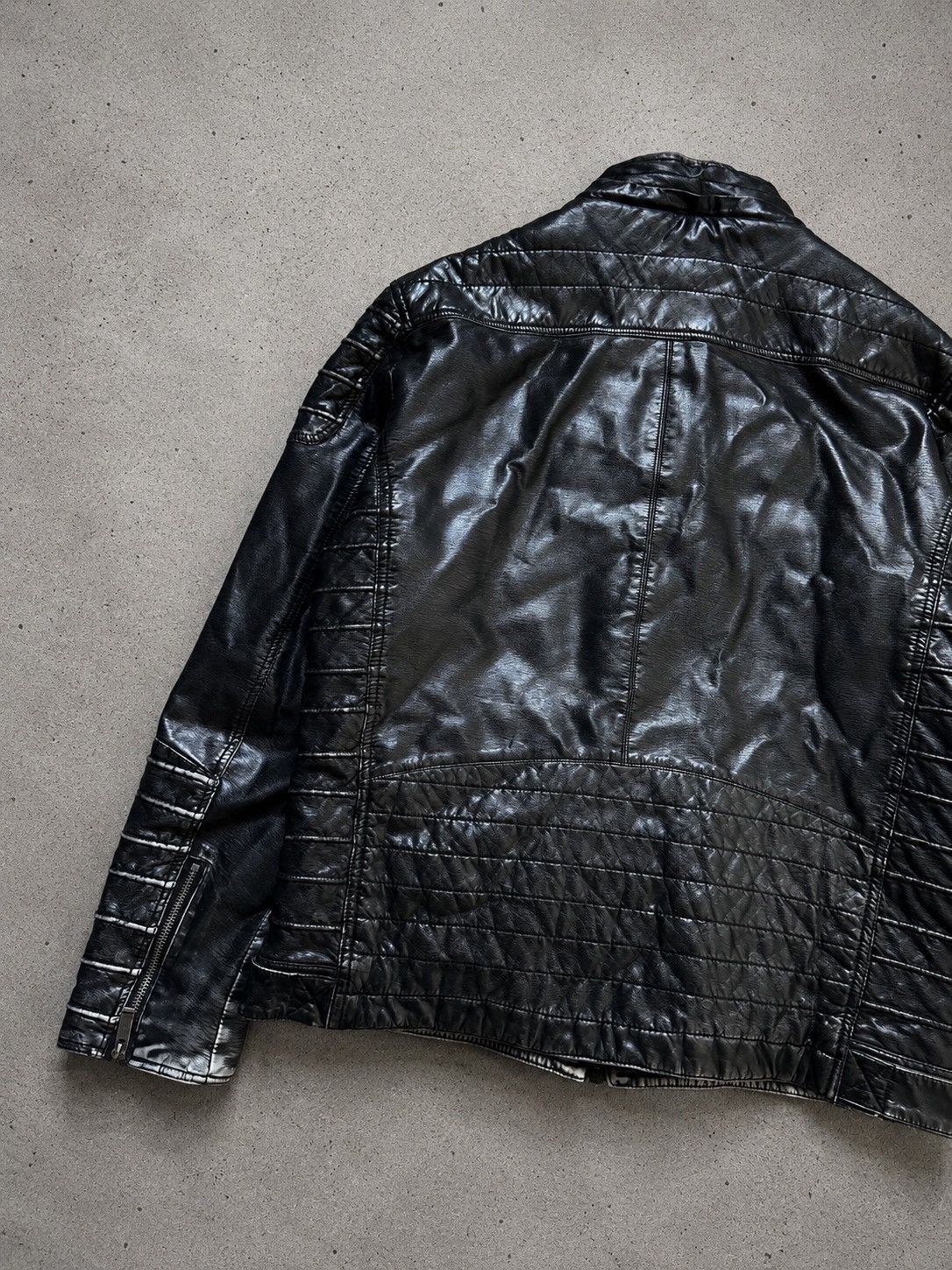 Japanese Brand Vintage Avantgarde Archive Tom Tompson Biker Jacket Size US XL / EU 56 / 4 - 4 Thumbnail