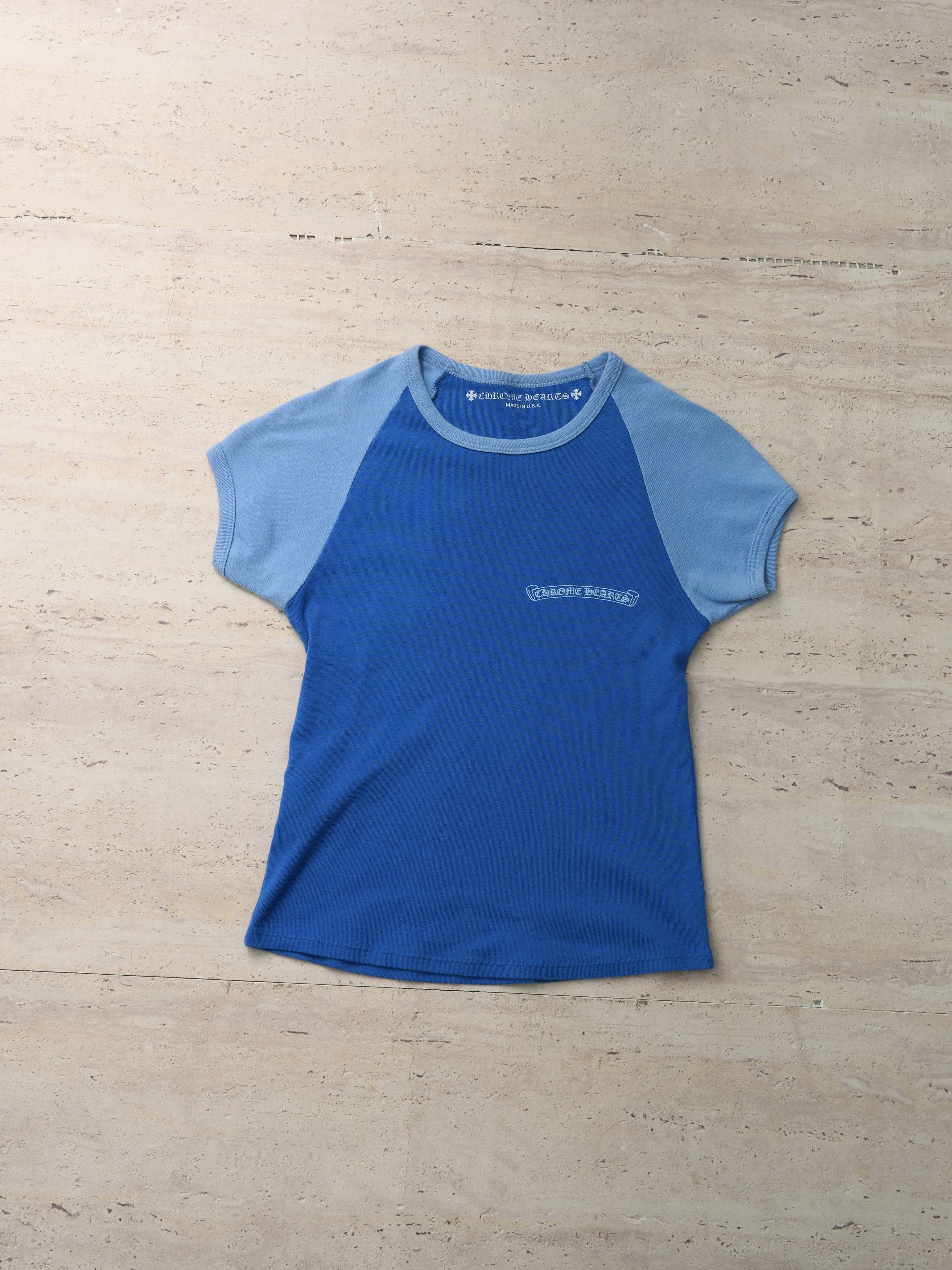 Chrome Hearts CHROME HEARTS Scroll T-shirt BLUE Size US M / EU 48-50 / 2 - 1 Thumbnail