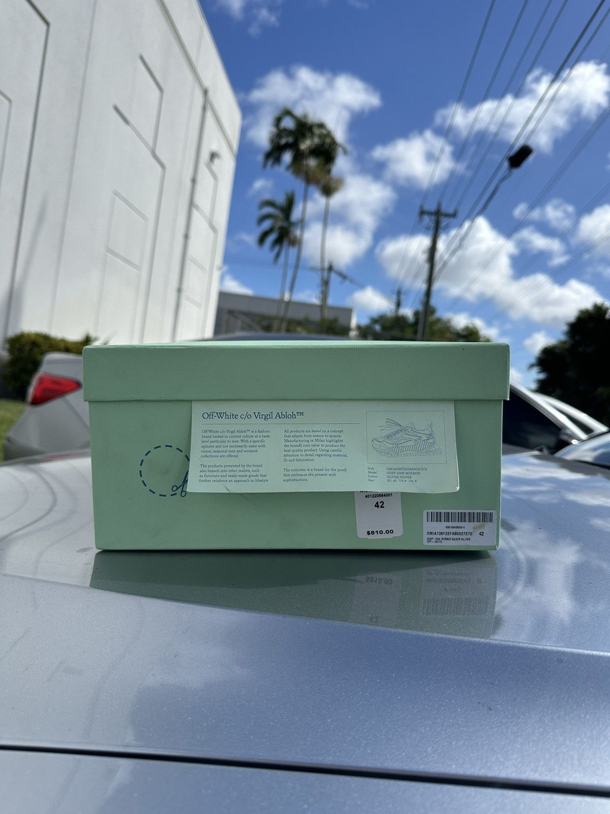 Off-White Off-White Odsy 1000 Mirror Size US 9 / EU 42 - 1 Thumbnail