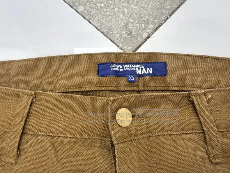 Junya Watanabe JUNYA WATANABE Beige Logo Zip Casual Pants. Size US 28 / EU 44 - 8 Thumbnail