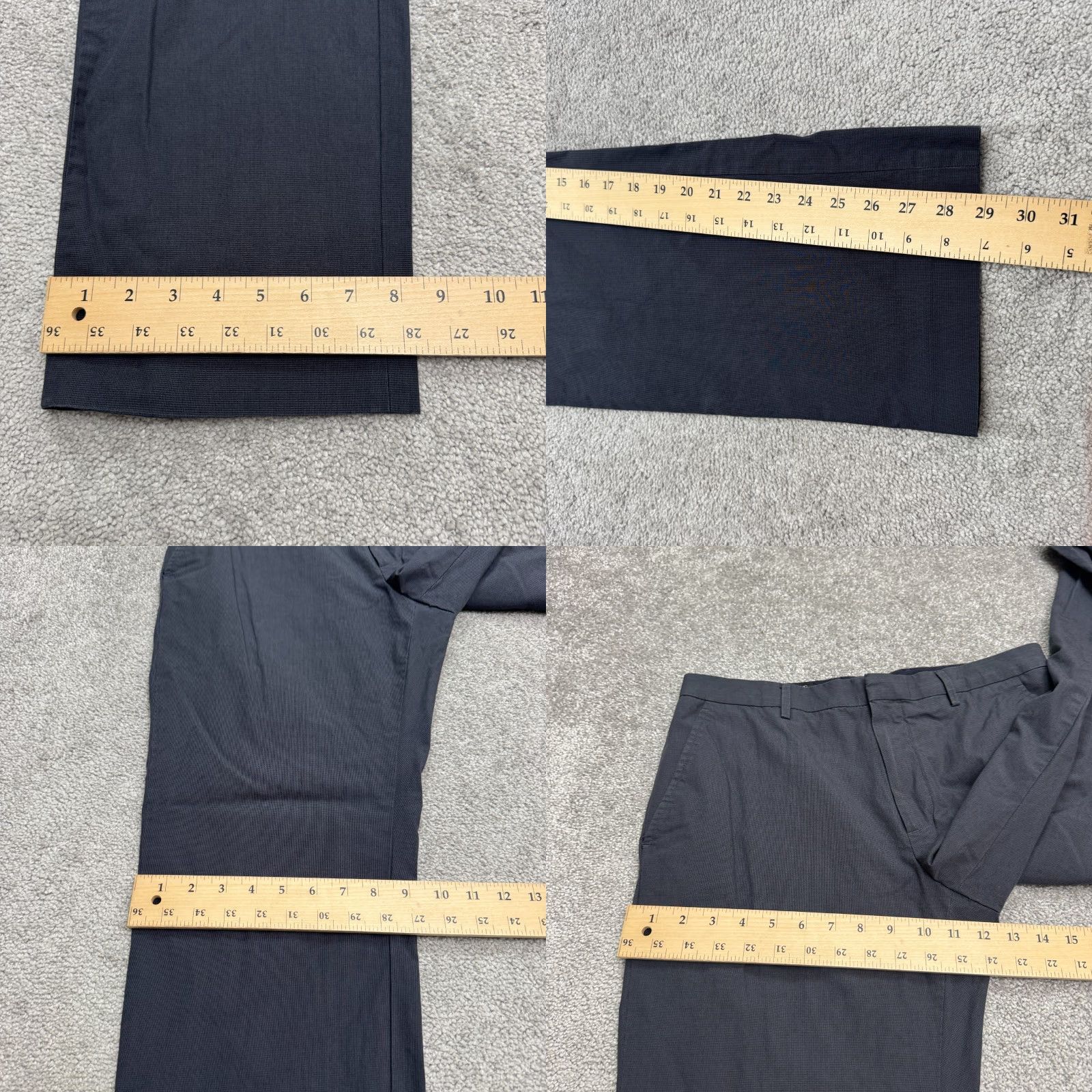 Banana Republic Banana Republic Dress Pants Mens 32x30 Navy Blue Cotton Size US 32 / EU 48 - 9 Thumbnail