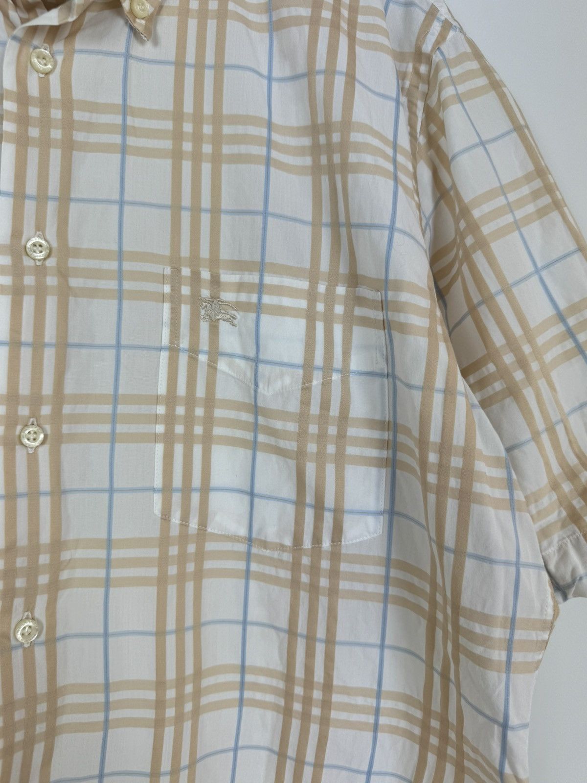 Burberry × Vintage Y2K Vintage Burberry London Nova Check Shirt Size US M / EU 48-50 / 2 - 6 Thumbnail